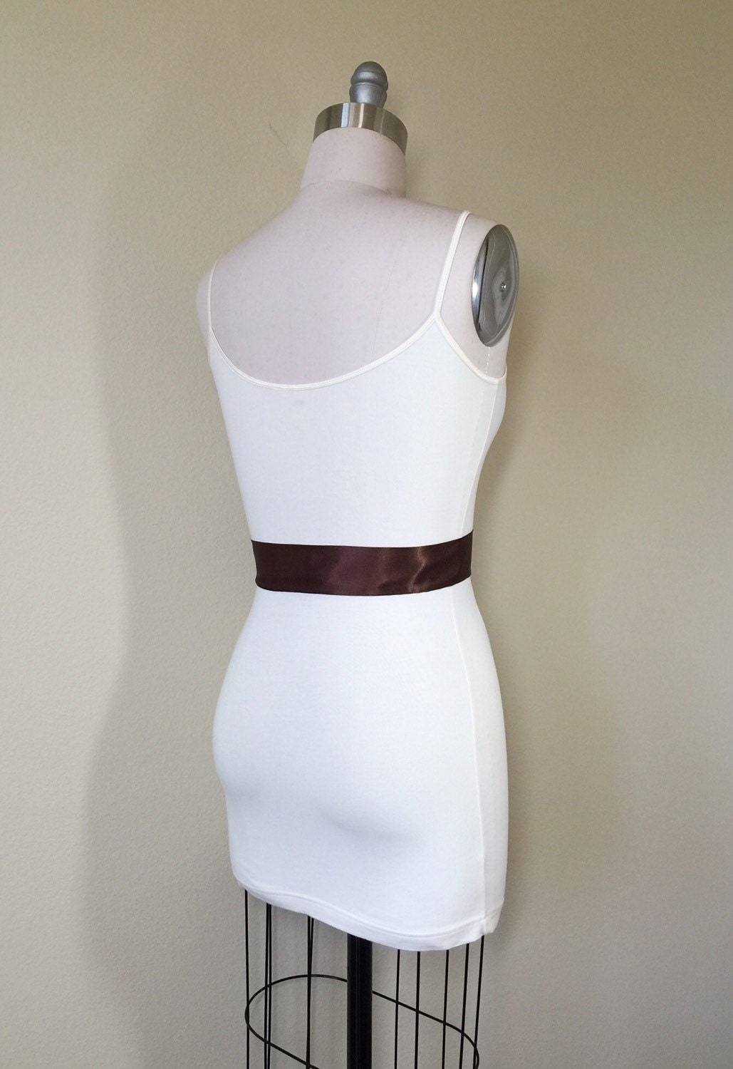 Chocolate Brown Sash, Chocolate Satin Sash Belt, Bridesmaid Sash, Brown Wedding Dress Sash, Bridal Sash, Brown Satin Sash, Satin Swank