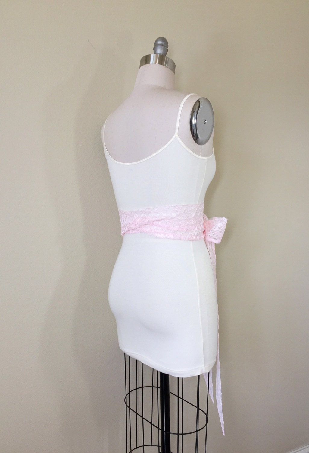 Blush Lace Sash, Blush Wedding Dress Sash, Extra Long Lace Sash, Lace Blush Pink Sash, Blush Wedding Sash, Blush Bridesmaid Sash Satin Swank