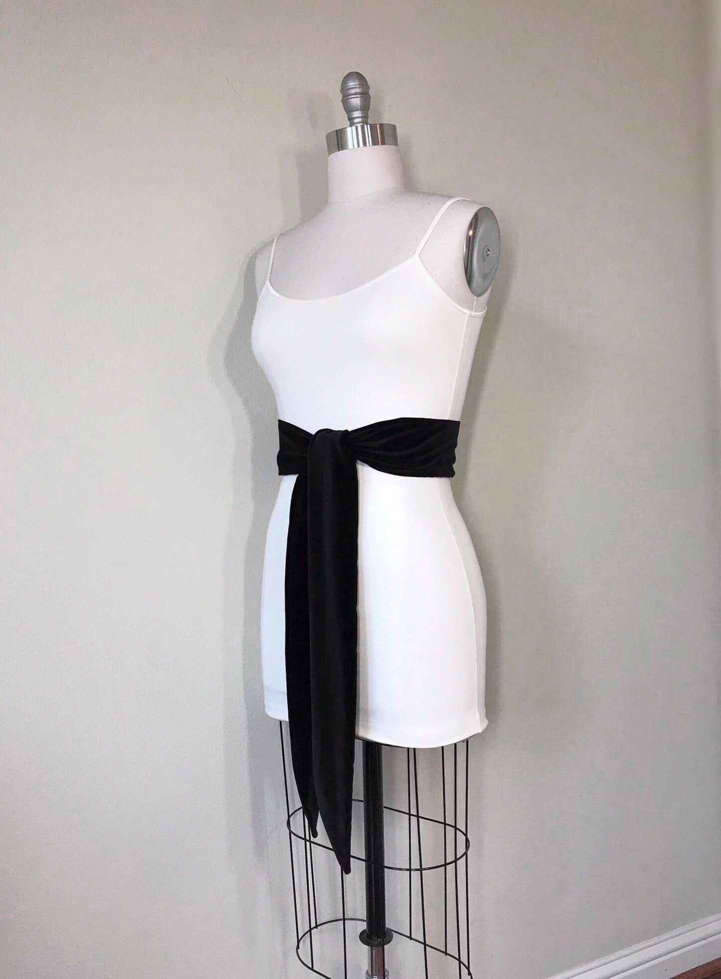 Black Velvet Sash, Black Sash In Plush Velvet, Black Wedding Dress Sash, Special Occasion Velvet Belt, Black Velvet Wrap Belt, Satin Swank