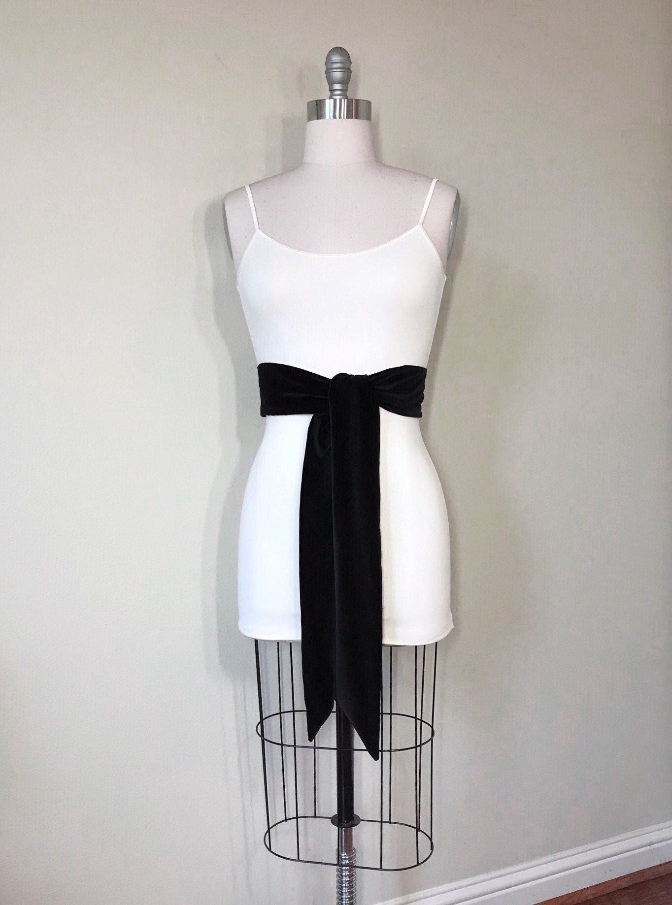 Black Velvet Sash, Black Sash In Plush Velvet, Black Wedding Dress Sash, Special Occasion Velvet Belt, Black Velvet Wrap Belt, Satin Swank