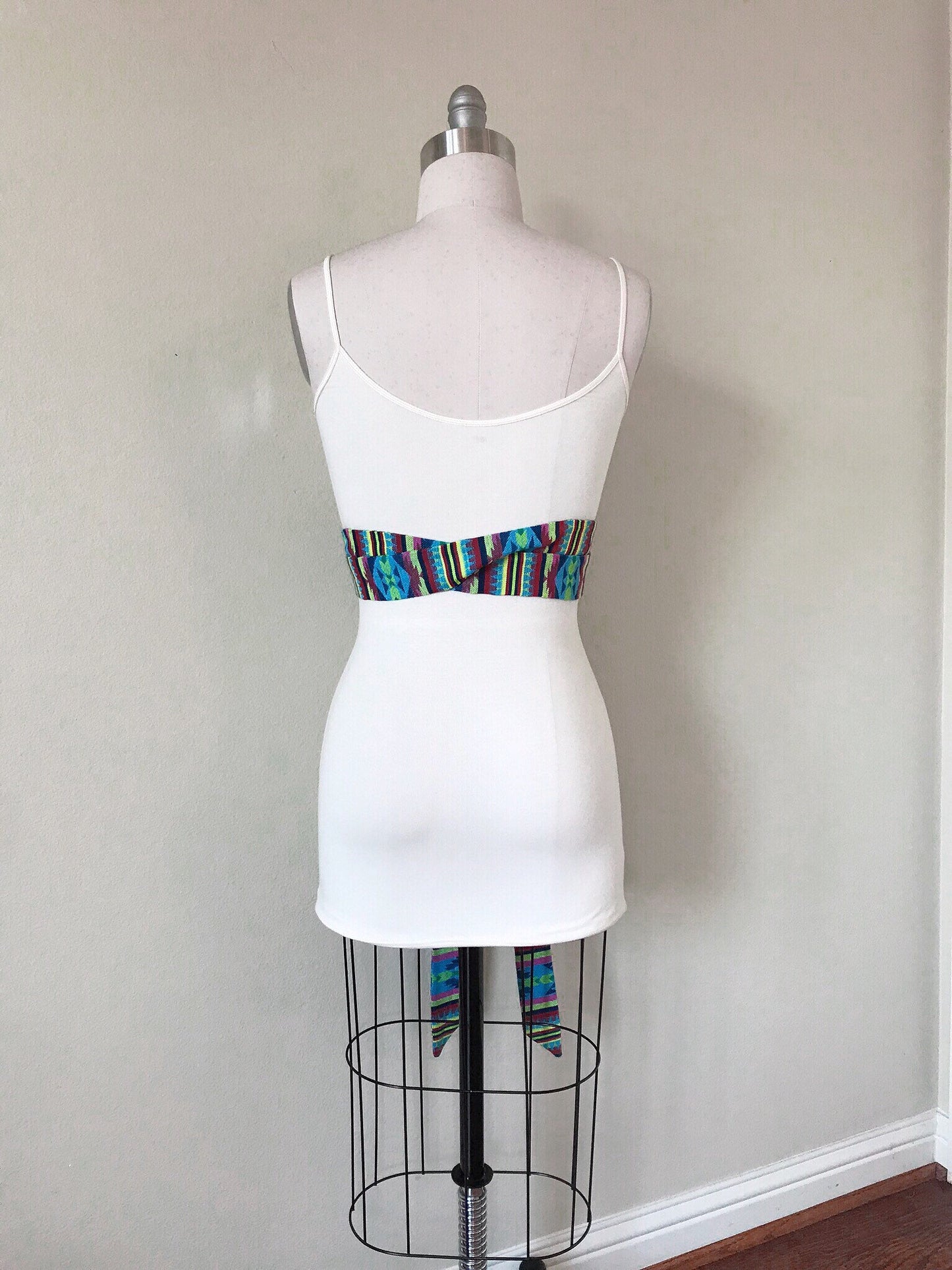 Navajo Print Sash Belt, Tribal Print Sash, Native American Belt, Boho Woven Ethnic Sash, Aztec Print Sash, Bohemian Wrap Belt, Satin Swank