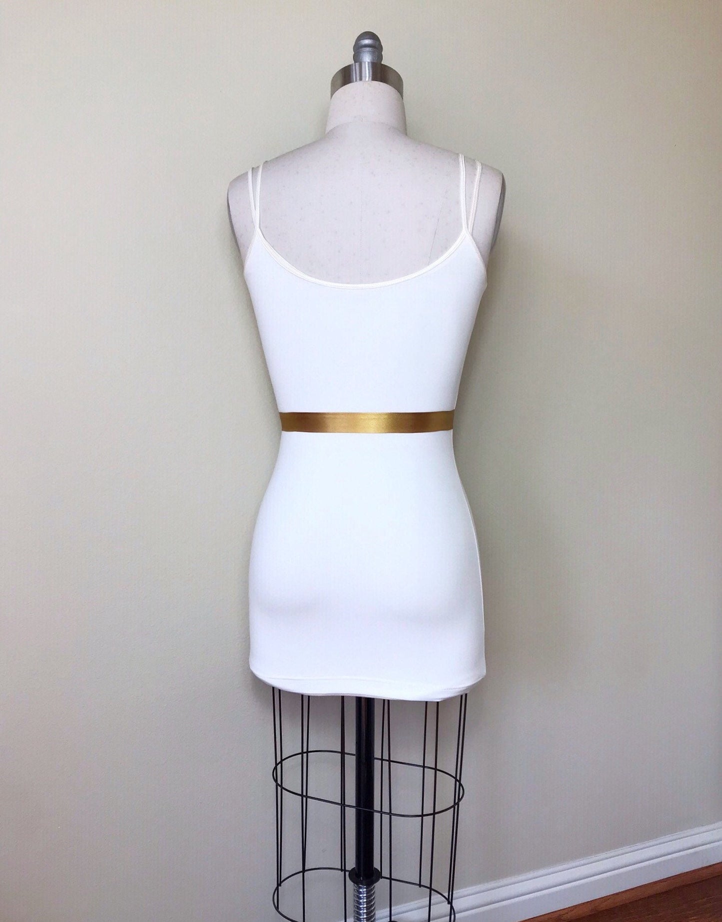 Extra Narrow Antique Gold Sash, Skinny Sash Belt, Antique Gold Satin Sash Belt, Skinny Gold Sash Belt, Satin Gold Belt, Satin Swank