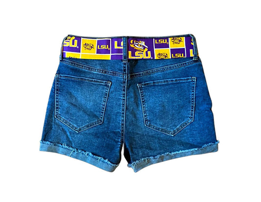 LSU Game Day, LSU Tigers Tailgate Sash Belt by Satin Swank®