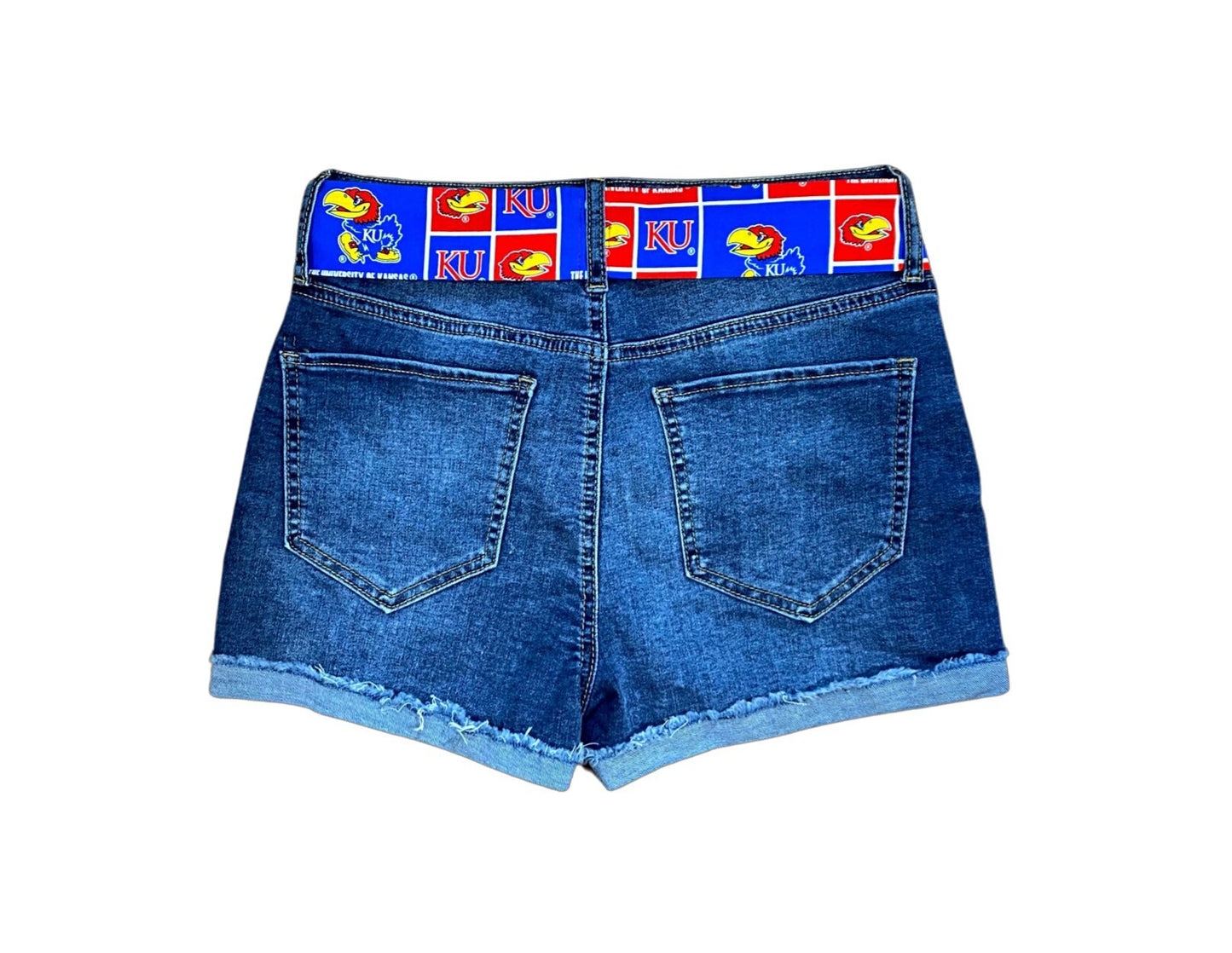 University of Kansas Sash Belt, Kansas Jayhawks Tailgate Outfit, KU Game Day Outfit, Kansas Game Day Clothes, KU Tailgate + More Colleges