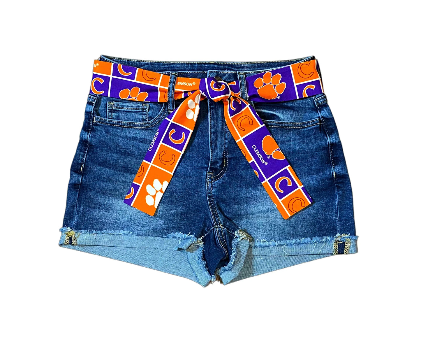 Clemson Sash Belt, Clemson Game Day Outfit, Clemson Tailgate Outfit, Clemson Tigers Game Day Clothes, Clemson Football + More Colleges