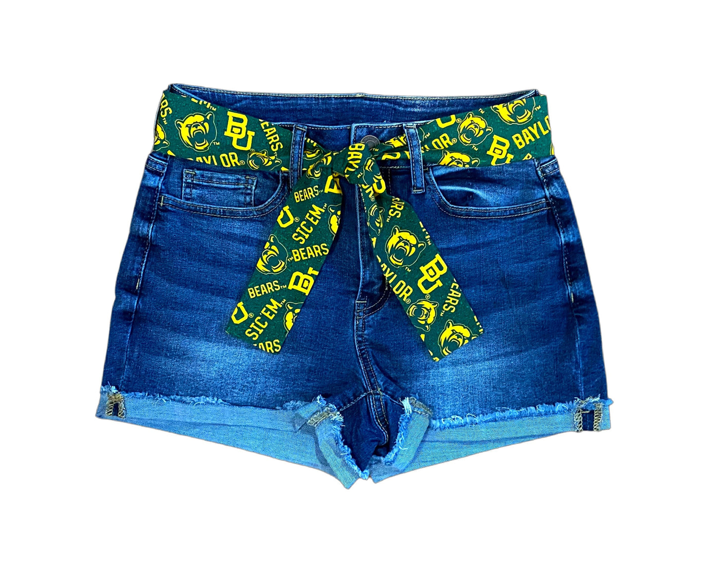 Baylor University Sash Belt, Baylor Tailgate Outfit, Baylor Game Day Outfit, Baylor Bears Game Day Clothes, Baylor Football + More Colleges