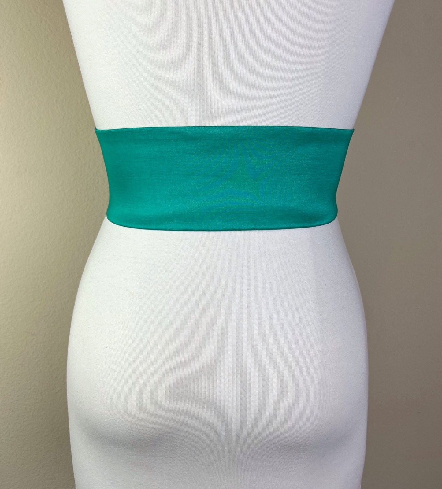 Crisp Taffeta Sash in Jade Green, Jade Green Taffeta Sash Belt, Green Dress Sash, Jade Sash Belt, Jade Wedding Sash, Satin Swank