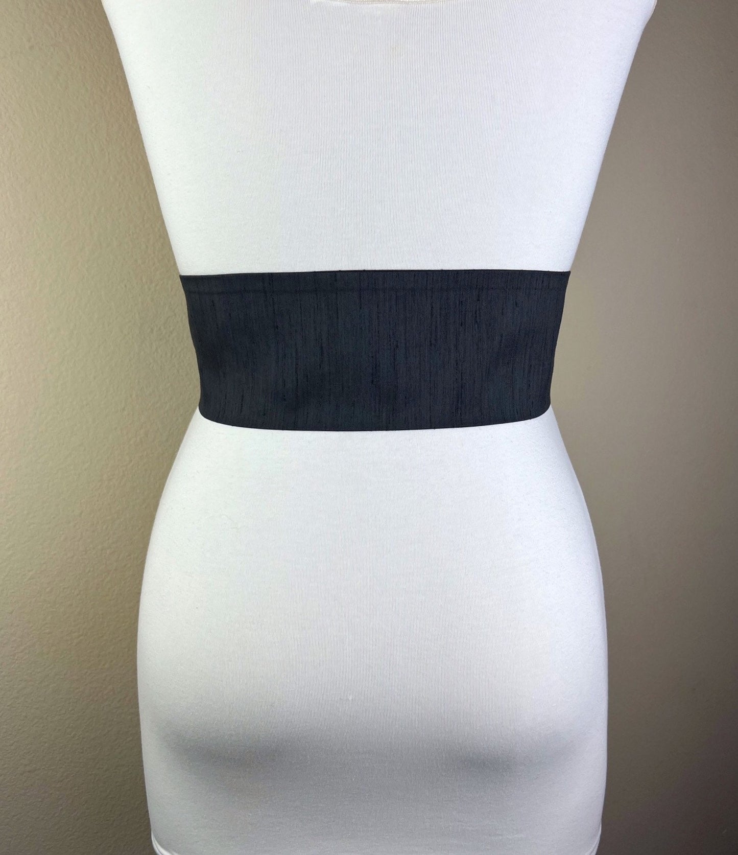 Wide Textured Black Sash Belt, Black Dupioni Sash, Black Dress Sash, Dupioni Fabric Belt, Black Wedding Sash, Bridesmaid Dress, Satin Swank