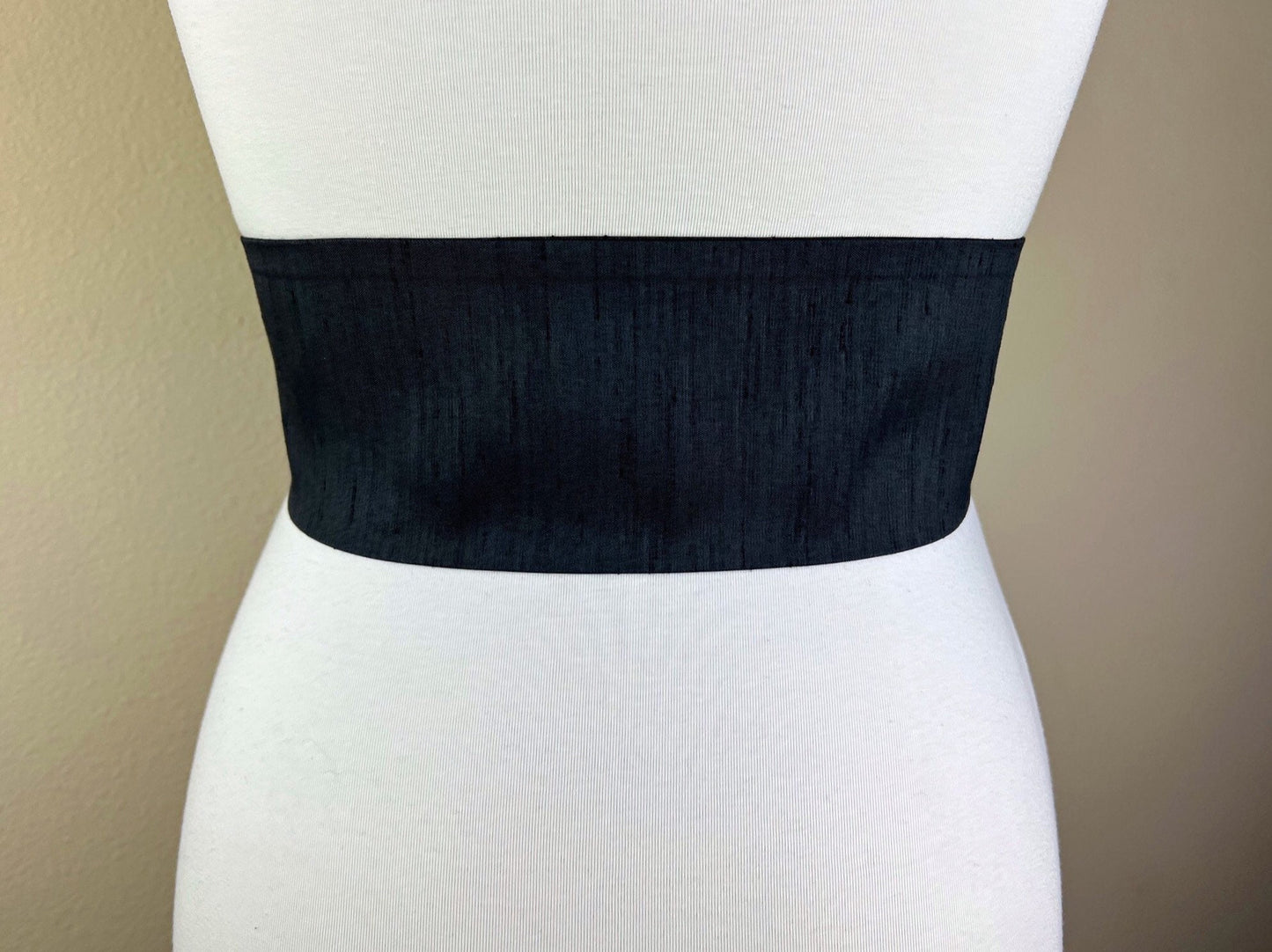 Wide Textured Black Sash Belt, Black Dupioni Sash, Black Dress Sash, Dupioni Fabric Belt, Black Wedding Sash, Bridesmaid Dress, Satin Swank