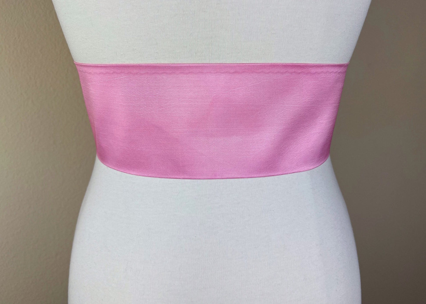 Crisp Taffeta Sash in Candy Pink, Taffeta Bow Belt, Pink Taffeta Sash, Barbie Pink Sash, Candy Pink Sash Belt, Taffeta Belt, Satin Swank