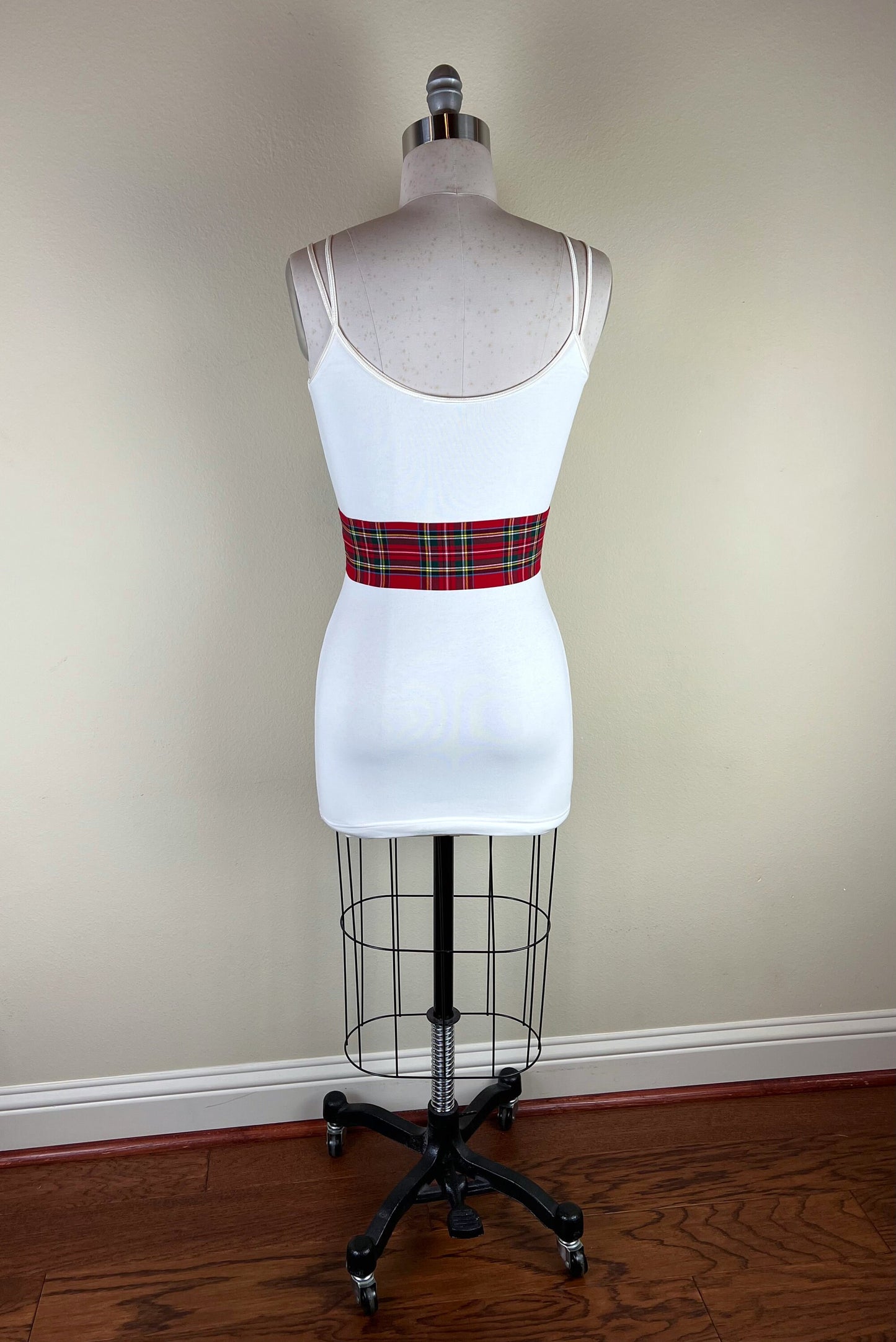 Wide Royal Stewart Tartan Sash Belt, Stewart Clan Tartan Plaid Sash, Red Plaid Sash, Red Tartan, Scottish Tartan Accessories, Satin Swank