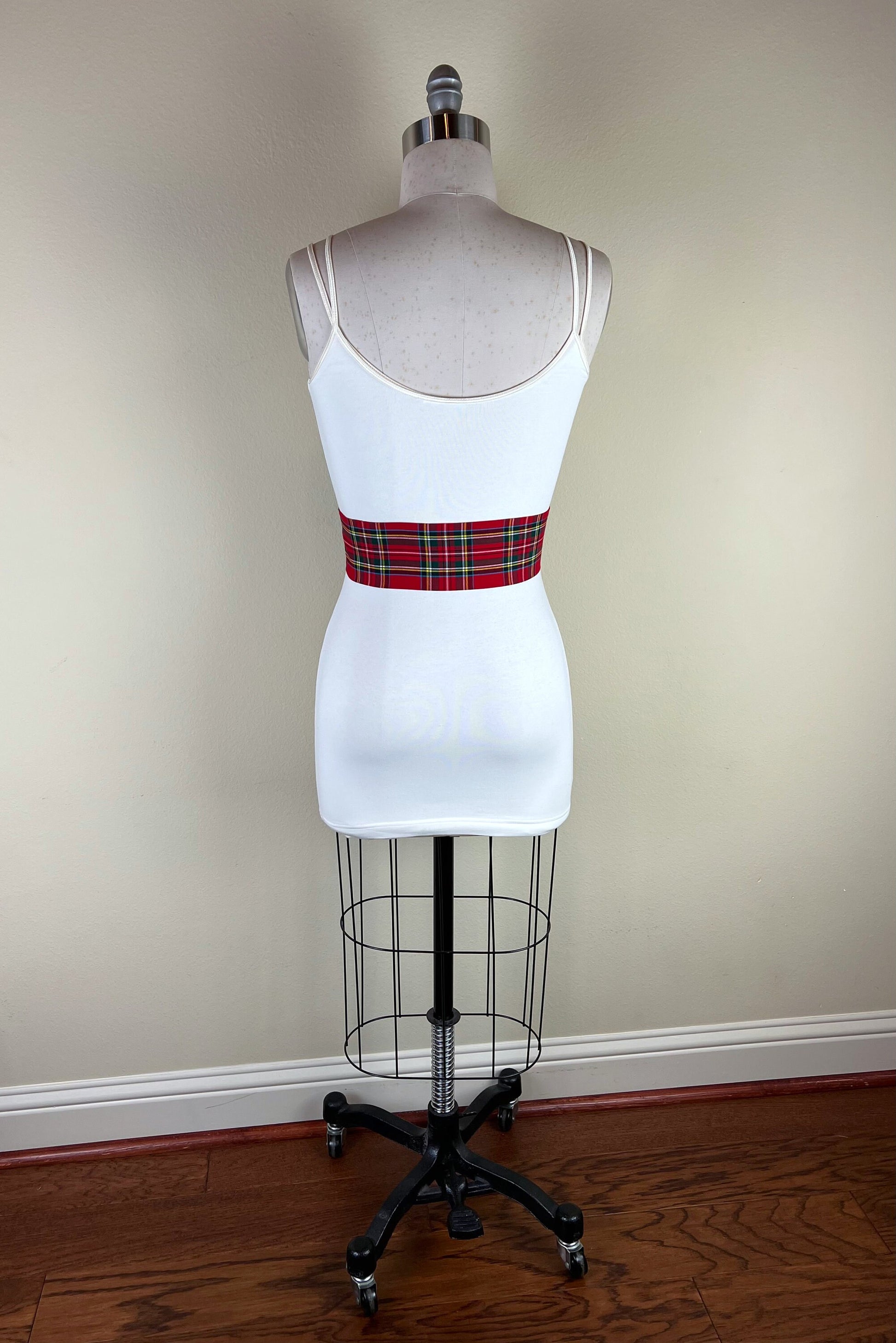 Wide Royal Stewart Tartan Sash Belt, Stewart Clan Tartan Plaid Sash, Red Plaid Sash, Red Tartan, Scottish Tartan Accessories, Satin Swank
