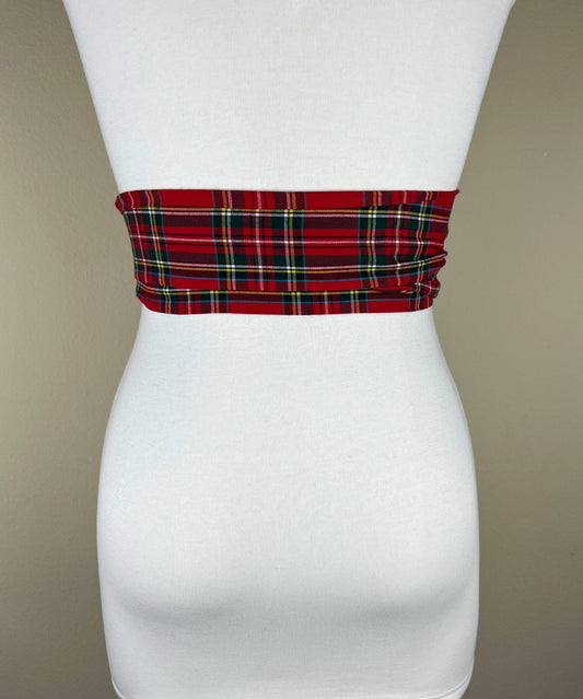 Royal Stewart Tartan Sash, Tartan Plaid Sash, Red Plaid Sash Belt, Royal Stewart Tartan Wedding, Scottish Tartan Accessories, Satin Swank