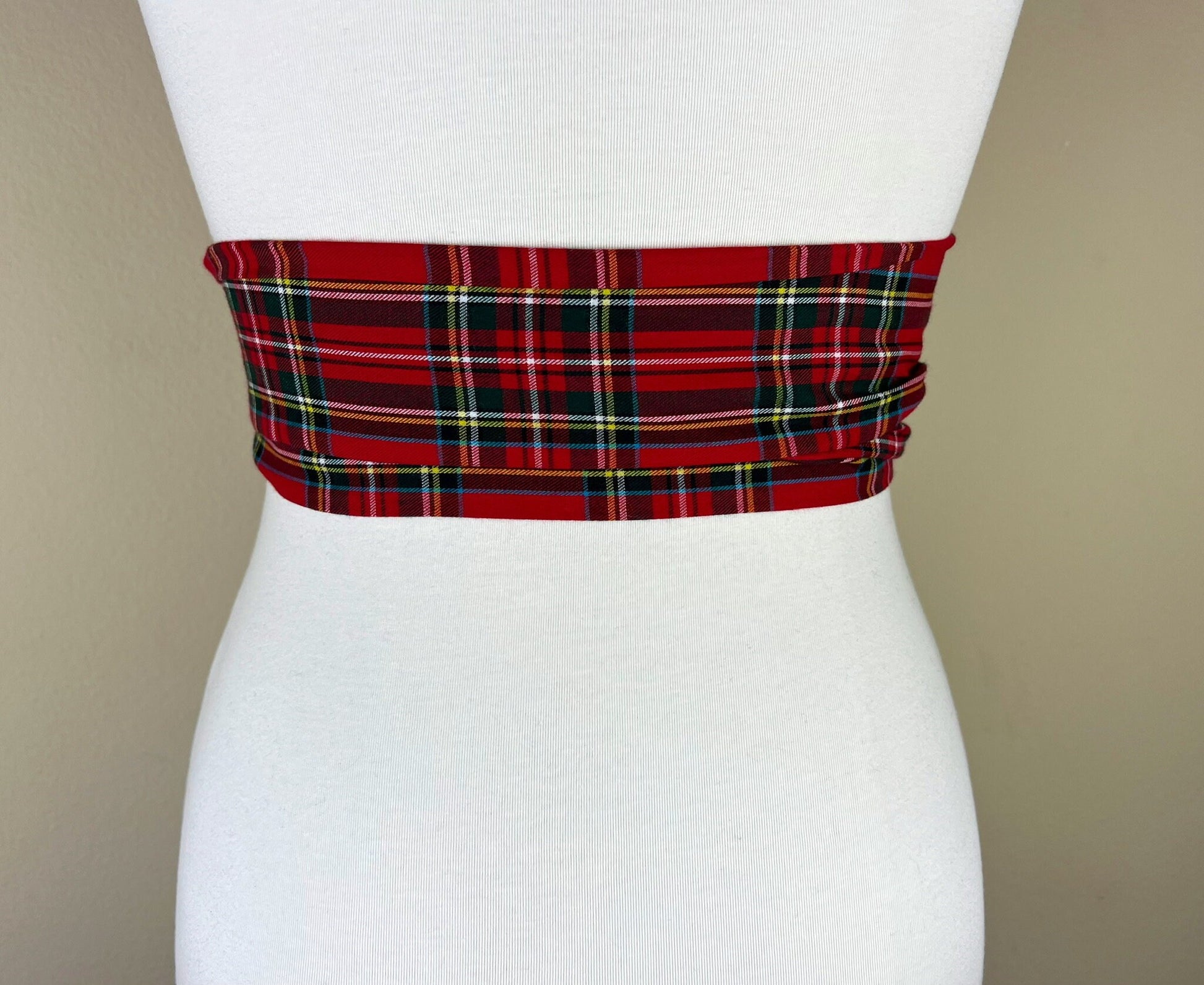 Royal Stewart Tartan Sash, Tartan Plaid Sash, Red Plaid Sash Belt, Royal Stewart Tartan Wedding, Scottish Tartan Accessories, Satin Swank