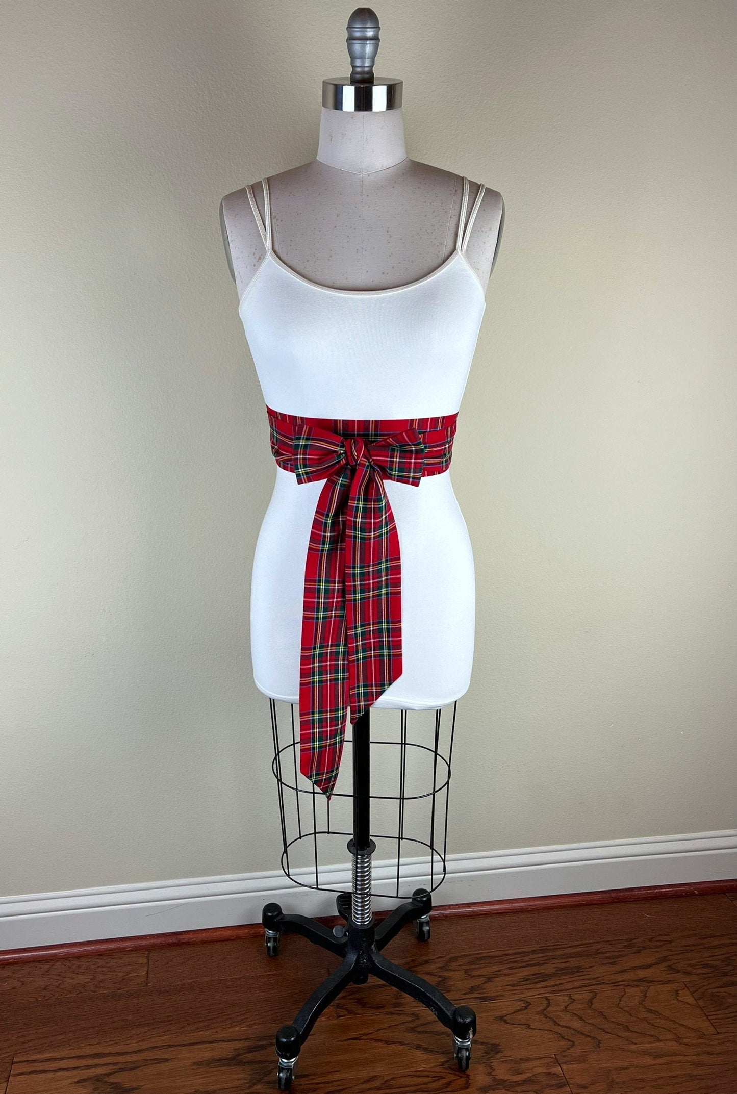 Royal Stewart Tartan Sash, Tartan Plaid Sash, Red Plaid Sash Belt, Royal Stewart Tartan Wedding, Scottish Tartan Accessories, Satin Swank