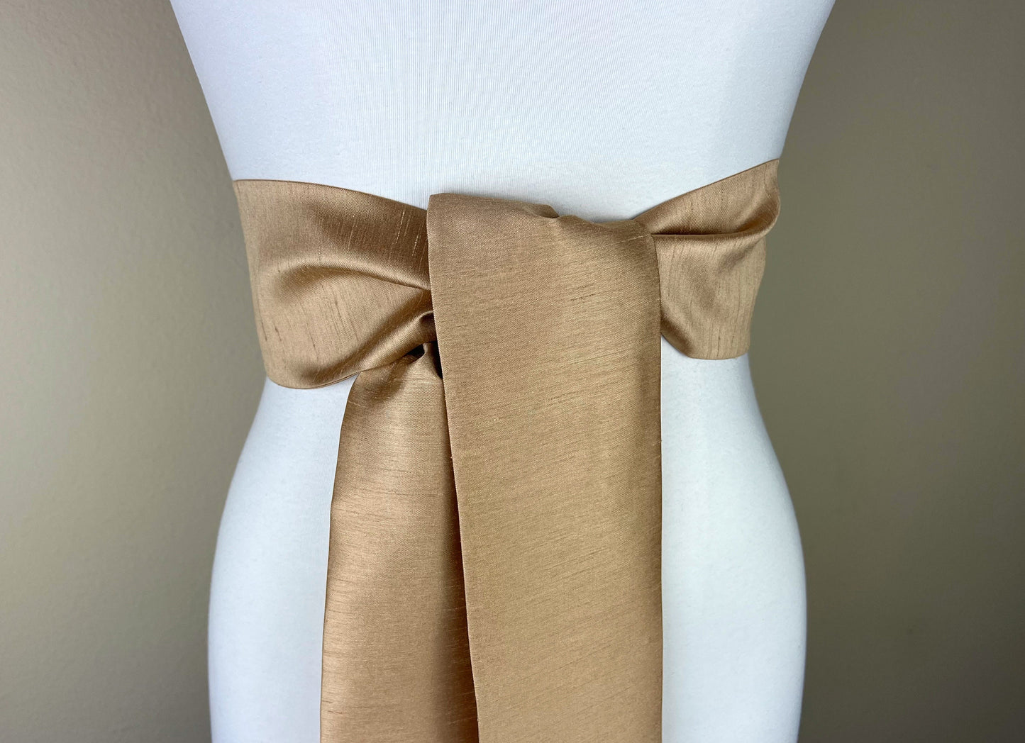 Wide Textured Gold Sash Belt, Gold Dupioni Sash, Gold Dress Sash, Dupioni Fabric Belt, Gold Wedding Sash, Formal Dress Sash, Satin Swank