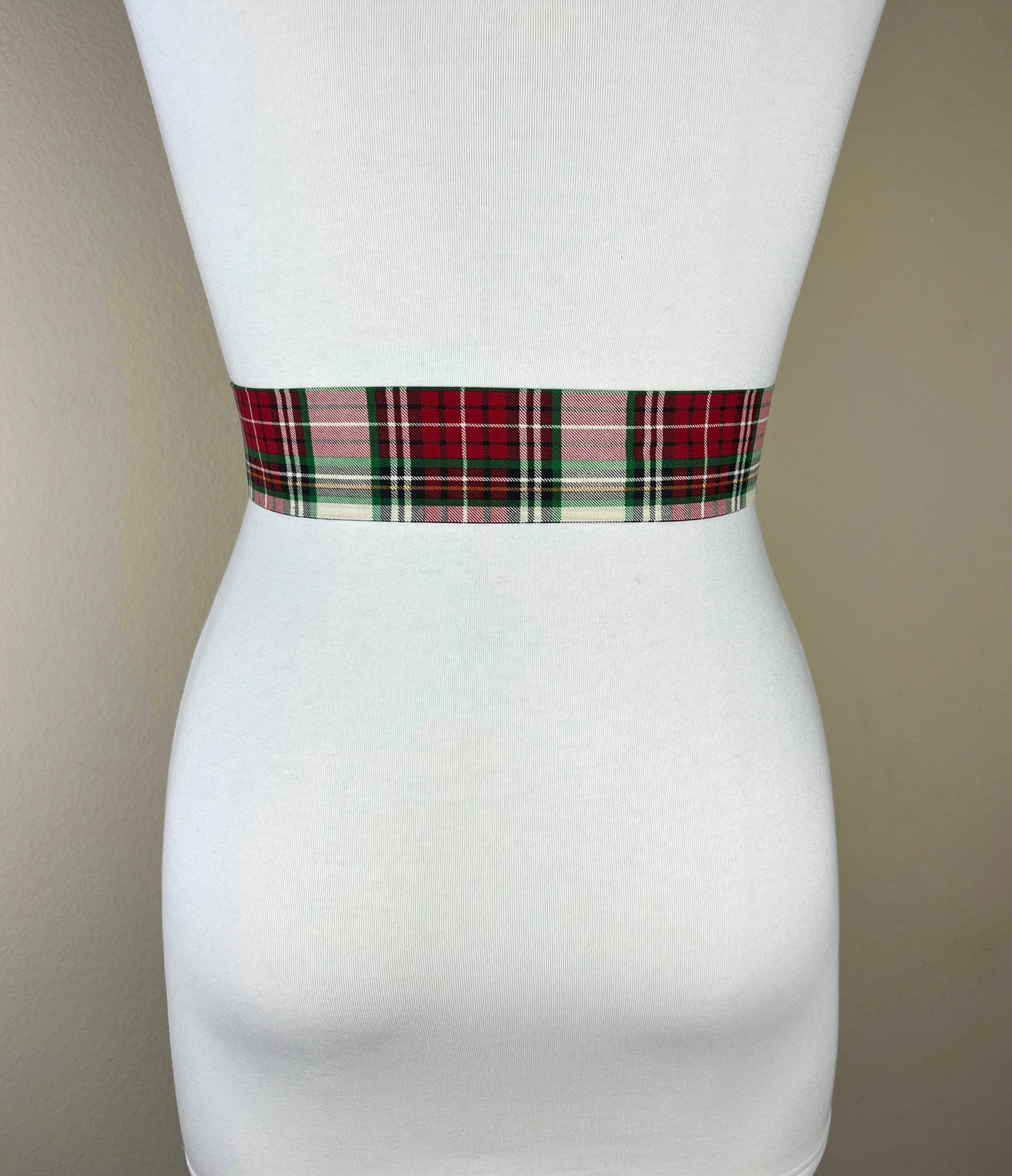 Narrow Stewart Dress Tartan Sash, Stewart Tartan Sash Belt, Red Plaid Sash, Tartan Plaid Belt, Tartan Accessories, Tartan Belt, Satin Swank