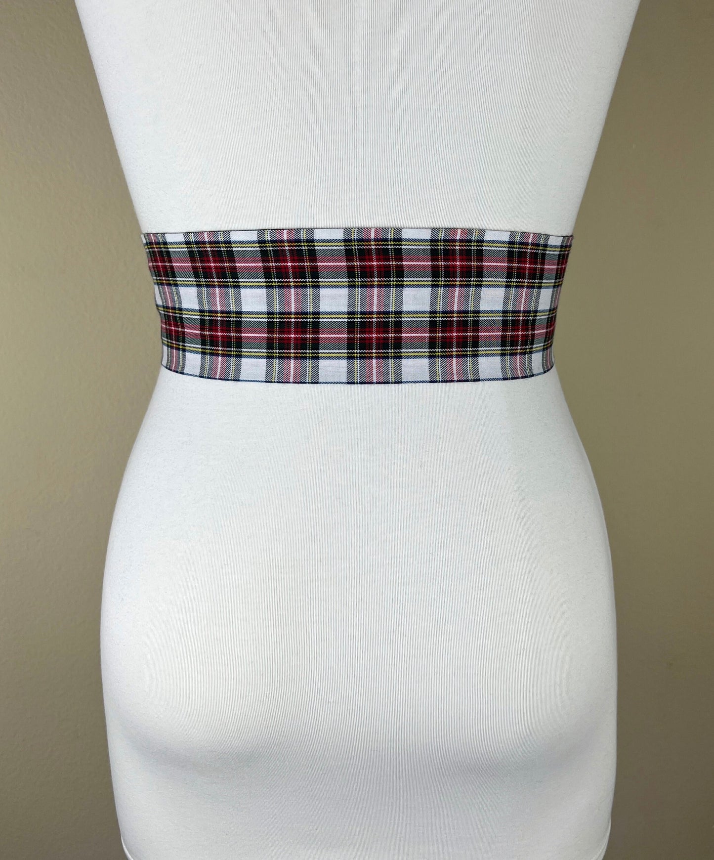 Wide Stewart Tartan Sash, Stewart Dress Tartan Sash Belt, Plaid Sash, Stewart Clan Tartan Plaid, Scottish Tartan Accessories, Satin Swank