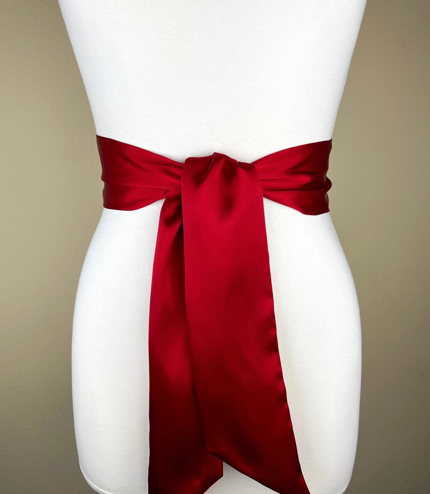 Crimson Red Sash Belt, Dark Red Satin Sash, Waist Wrap Belt, Wedding Bridal Sash, Bridesmaid Sash, Scarf Belt, Satin Bow Belt, Satin Swank
