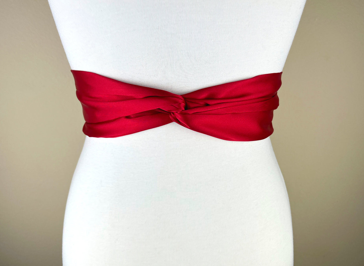 True Red Sash, Red Satin Sash, Holiday Sash, Christmas Sash Belt, Red Dress Sash Belt, Wrap Belt, Red Obi Belt, Christmas Wedding Sash