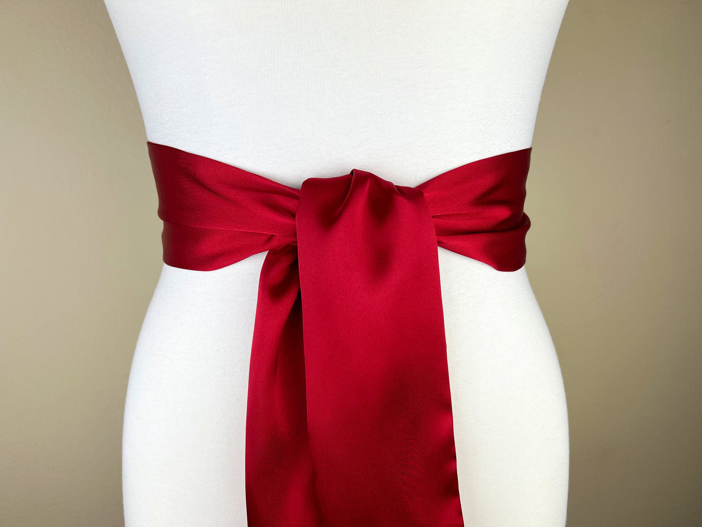 Crimson Red Sash Belt, Dark Red Satin Sash, Waist Wrap Belt, Wedding Bridal Sash, Bridesmaid Sash, Scarf Belt, Satin Bow Belt, Satin Swank