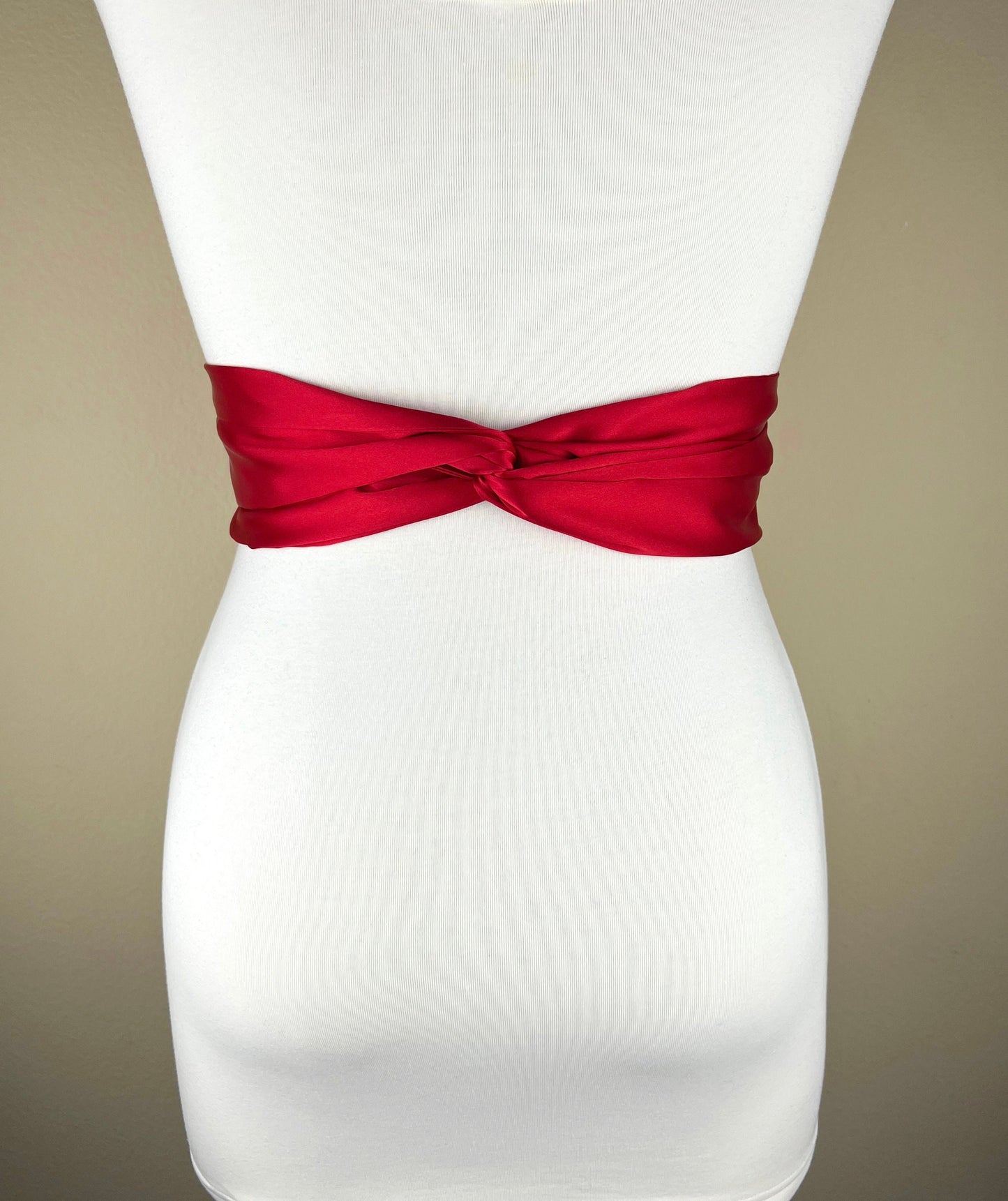 True Red Sash, Red Satin Sash, Holiday Sash, Christmas Sash Belt, Red Dress Sash Belt, Wrap Belt, Red Obi Belt, Christmas Wedding Sash