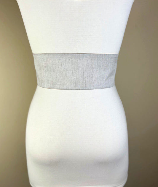 Wide Textured Gold & Silver Sash Belt, Silver and Gold Dupioni Sash, Two-Tone Dress Sash, Fabric Belt, Silver Gold Wedding, Satin Swank