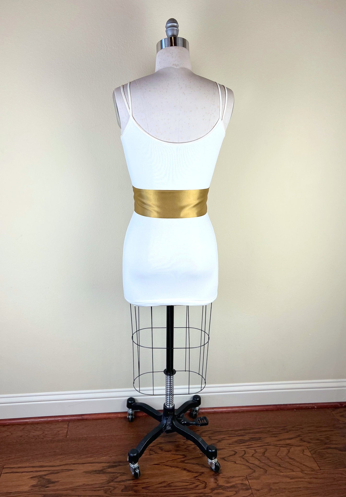 Wide Antique Gold Satin Sash, Dark Gold Sash Belt, Gold Wrap Belt, Deep Gold Wedding Sash, Bridal Sash, Gold Satin Bow Belt, Satin Swank