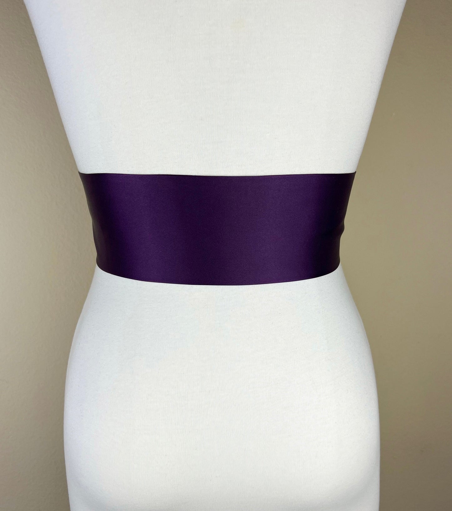 Plum Satin Sash, Plum Sash Belt, Wide Plum Wedding Dress Sash, Eggplant Sash, Dark Plum Bridal Sash Belt, Plum Bridesmaid Sash, Satin Swank