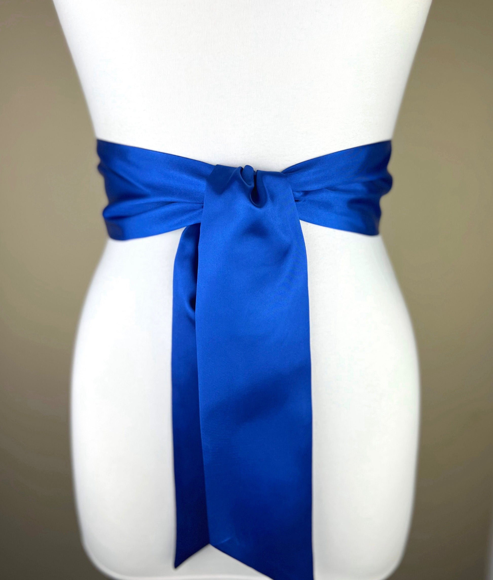 Royal Blue Sash Belt, Royal Satin Sash, Royal Blue Wedding Sash, Blue Bridesmaid Sash, Flower Girl Sash, Royal Blue Satin Sash, Satin Swank