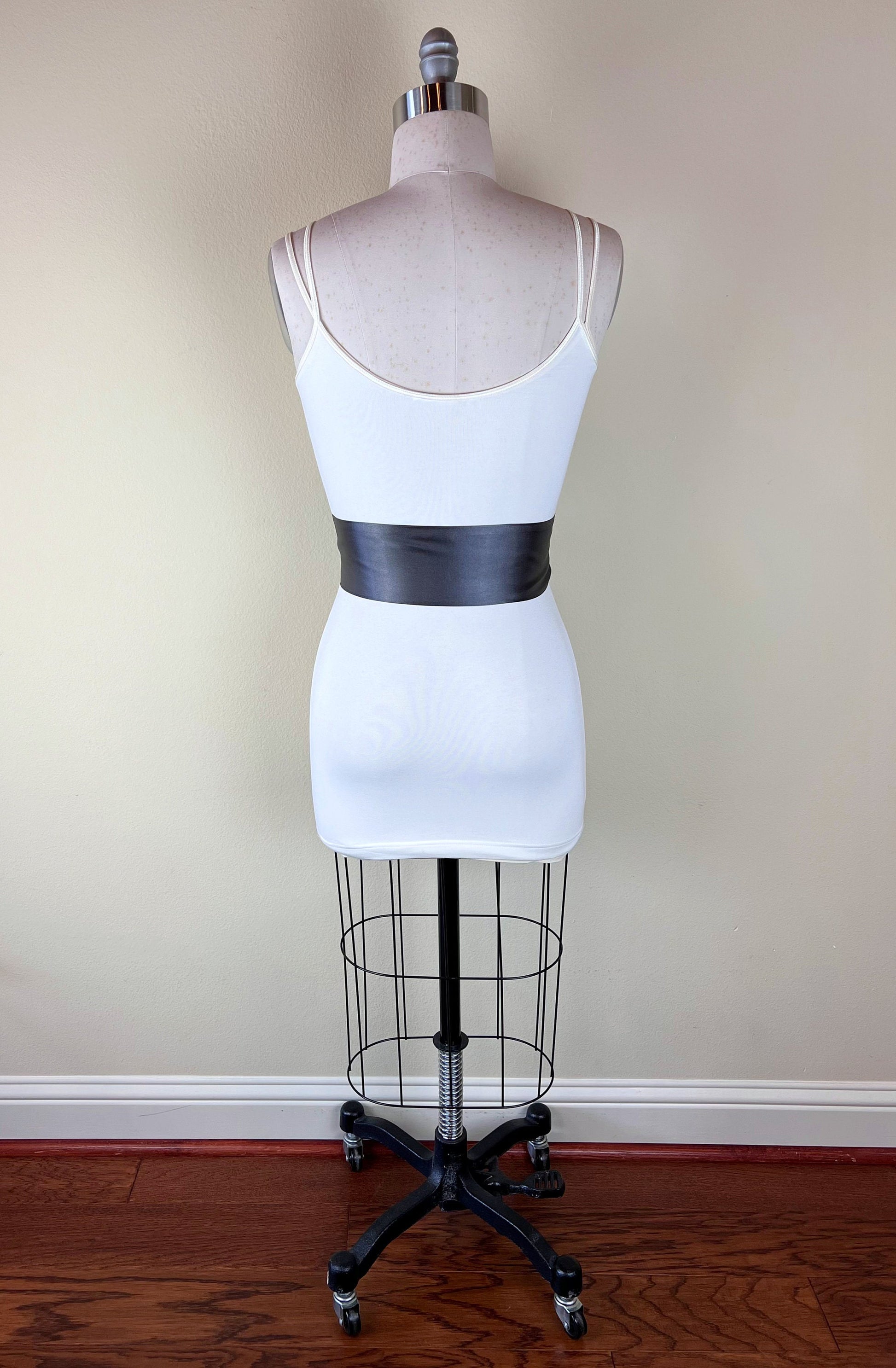 Charcoal Gray Sash Belt, Dark Gray Satin Sash, Gray Wedding Dress Sash, Gunmetal Gray Bridal Sash, Charcoal Satin Sash, Satin Swank