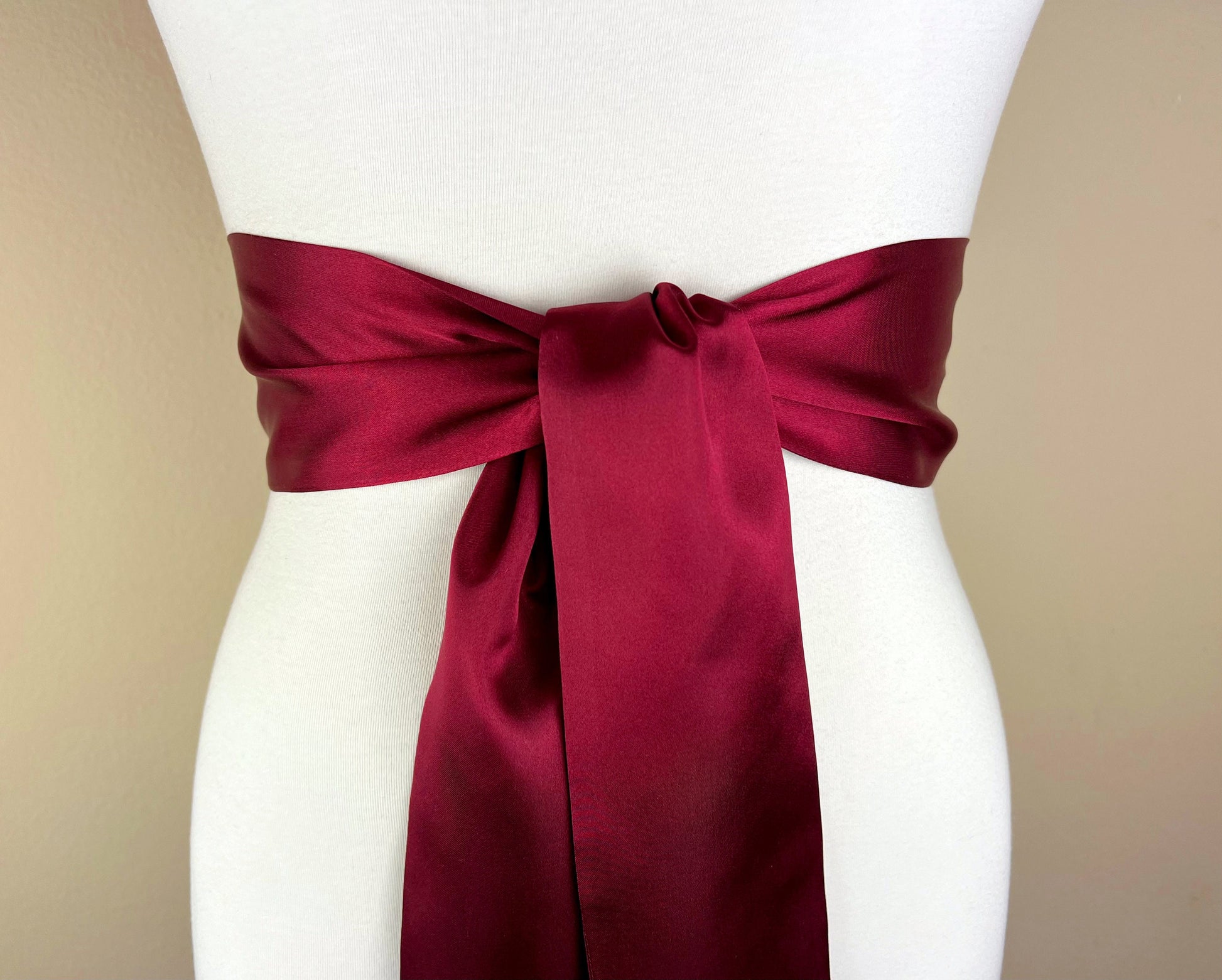 Burgundy Satin Sash, Burgundy Sash Belt, Wide Burgundy Wedding Dress Sash, Bridal Sash, Burgundy Satin Belt, Bridesmaid Sash, Satin Swank