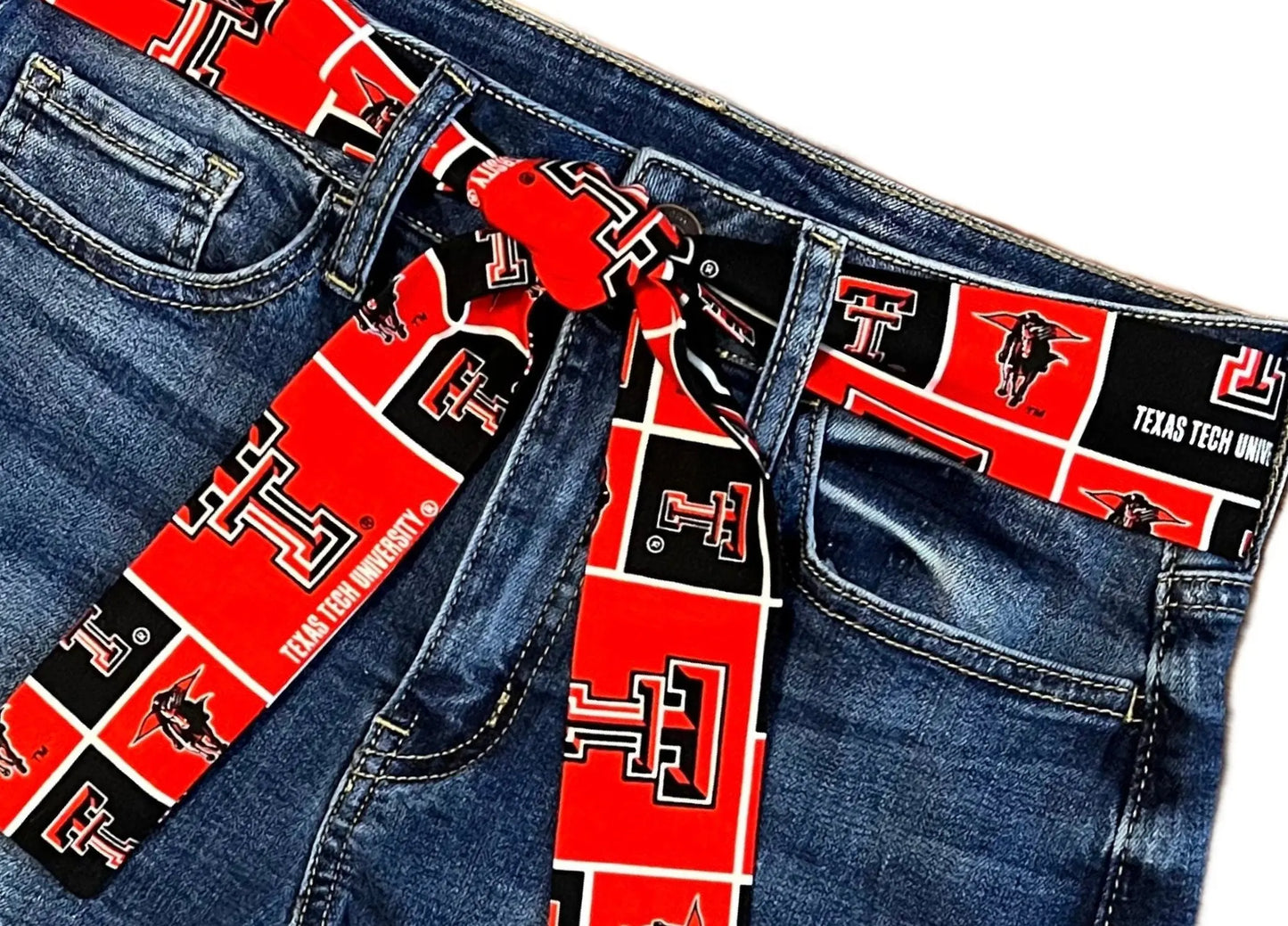 Texas Tech Sash Belt, Texas Tech Game Day, Red Raiders Game Day, Texas Tech Tailgate Outfit, Texas Tech Red Raiders Football + More Colleges