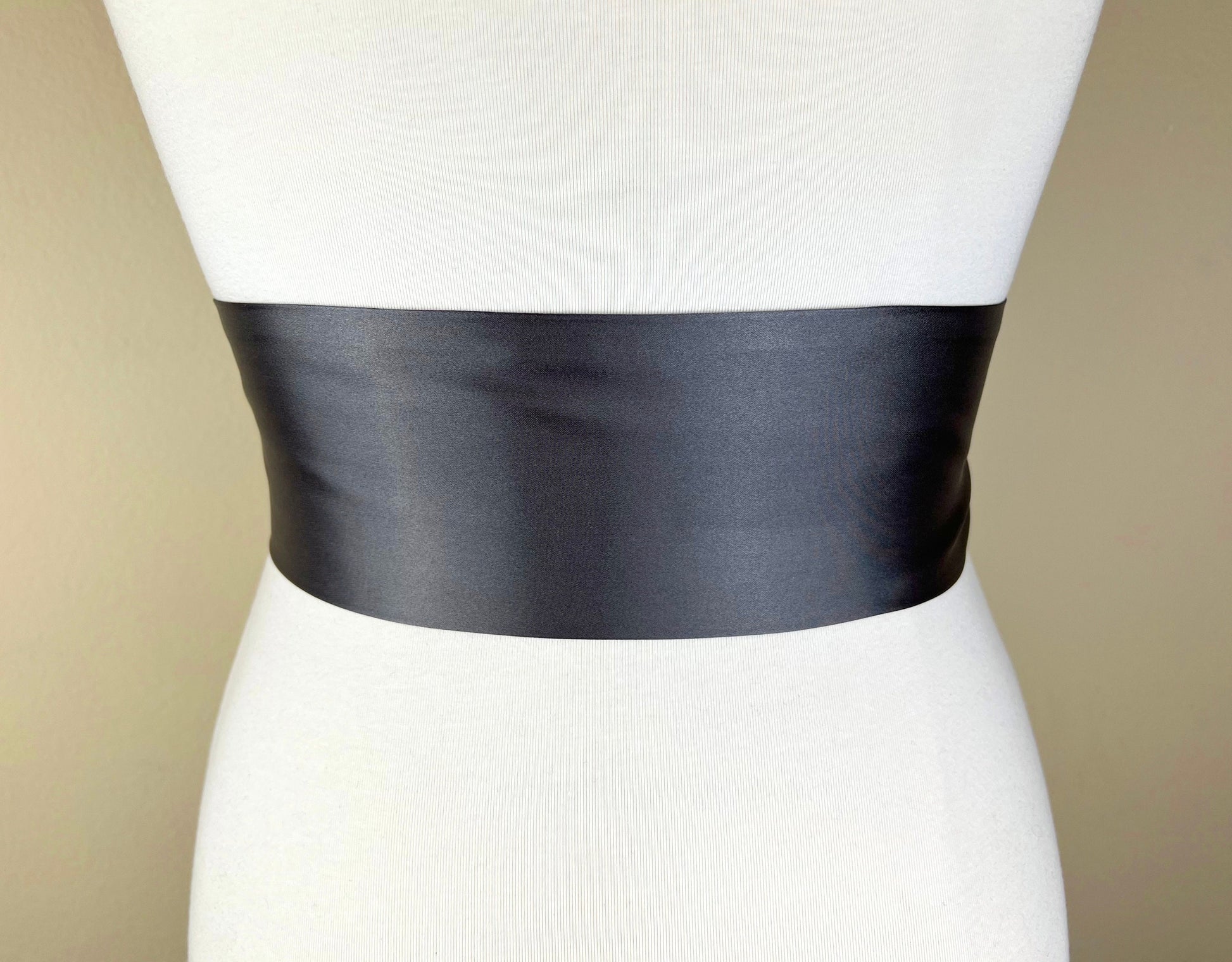 Charcoal Gray Sash Belt, Dark Gray Satin Sash, Gray Wedding Dress Sash, Gunmetal Gray Bridal Sash, Charcoal Satin Sash, Satin Swank