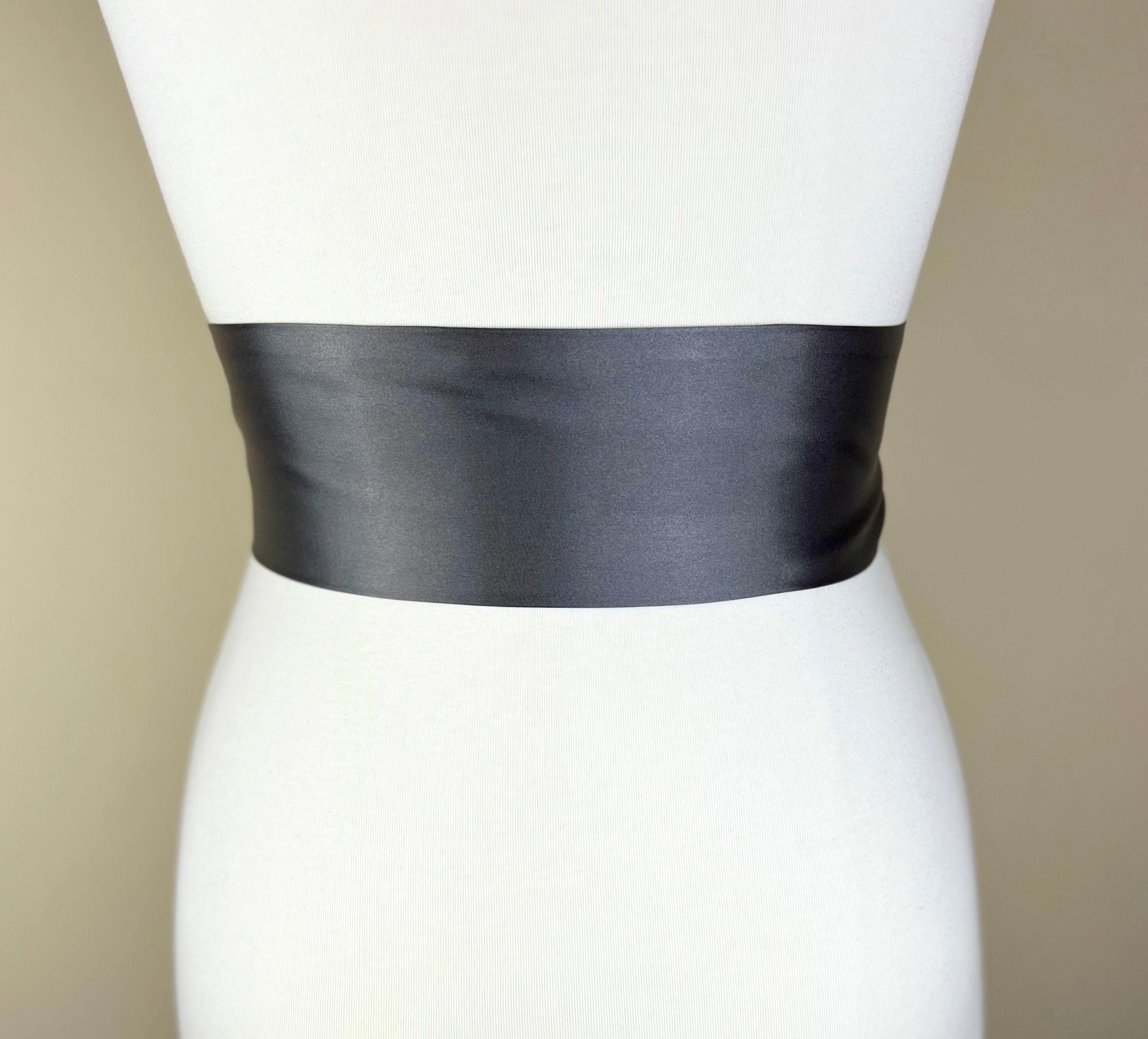 Charcoal Gray Sash Belt, Dark Gray Satin Sash, Gray Wedding Dress Sash, Gunmetal Gray Bridal Sash, Charcoal Satin Sash, Satin Swank