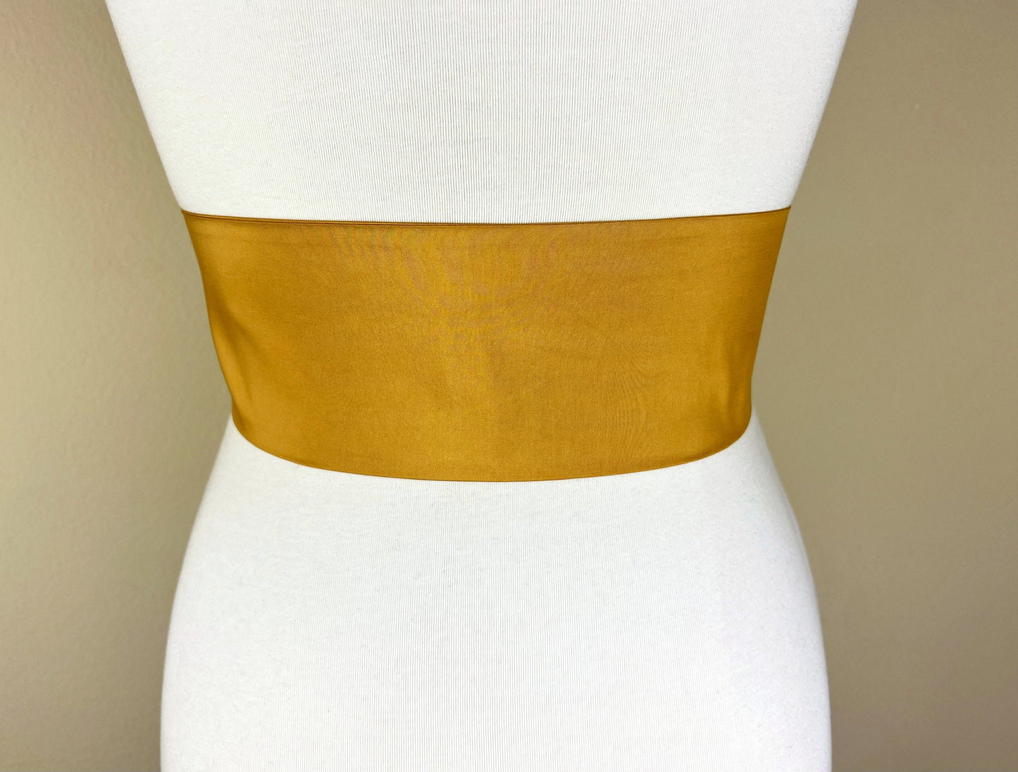 Crisp Taffeta Sash in Harvest Gold, Dark Gold Taffeta Bow Belt, Deep Gold Dress Sash, Taffeta Dress Sash, Antique Gold Sash, Satin Swank