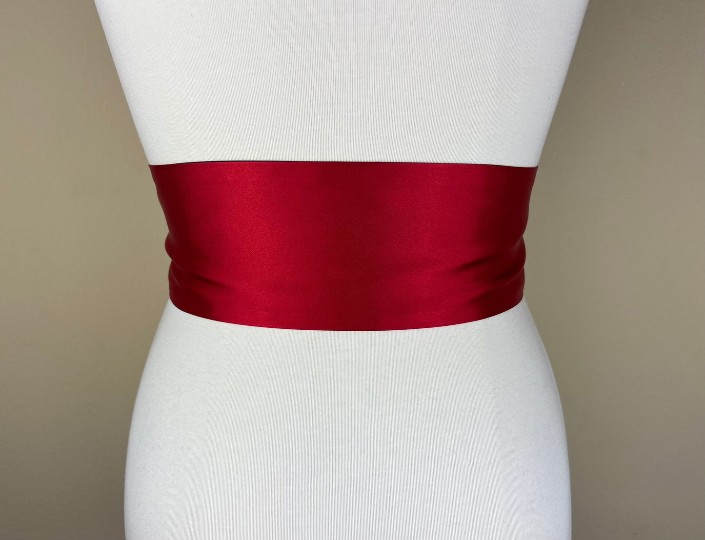 Color Block Navy & Red Satin Sash, Navy Sash Belt, Wide Navy and Red Wedding, Red, White Blue Wedding, Bridesmaid Sash, Satin Swank