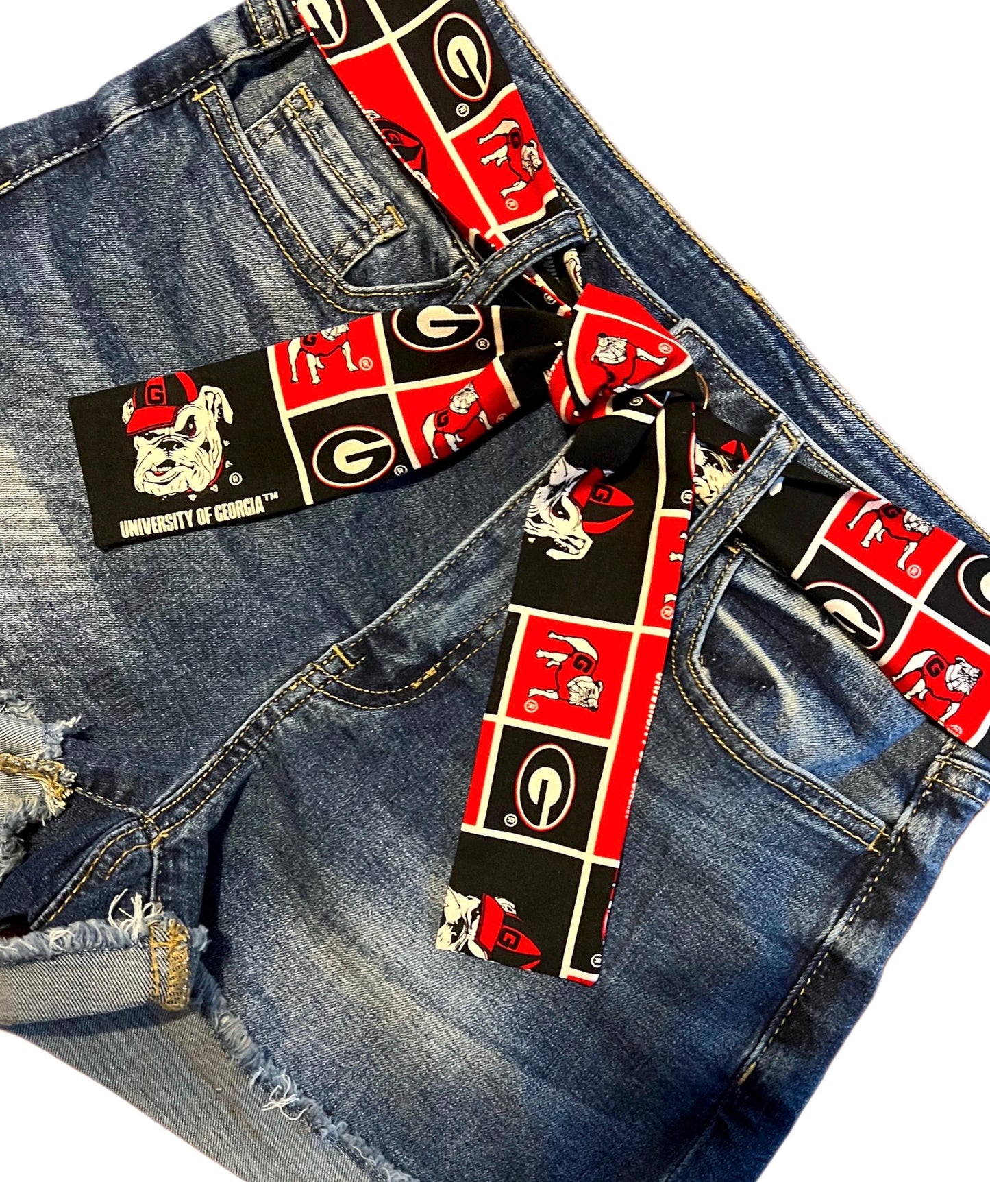 University of Georgia Sash Belt, Georgia Game Day, Georgia Bulldogs Tailgate Outfit, Bulldogs Game Day Georgia Tailgate Georgia Football UGA