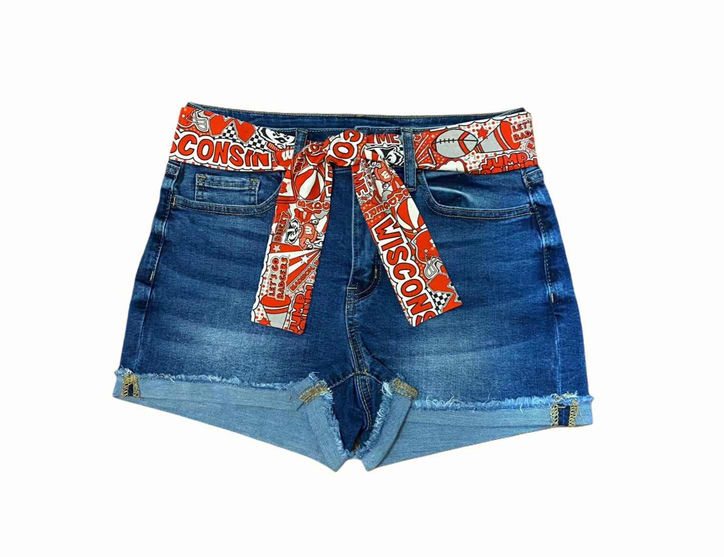 Wisconsin Badgers Game Day Outfit, University of Wisconsin Sash Belt, Badgers Game Day, Badgers Tailgate Outfit, Wisconsin Tailgate