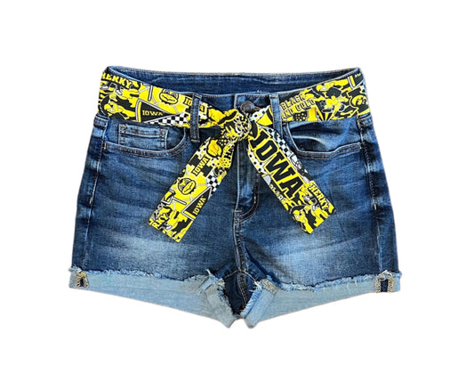 University of Iowa Sash, Iowa Tailgate Outfit by Satin Swank