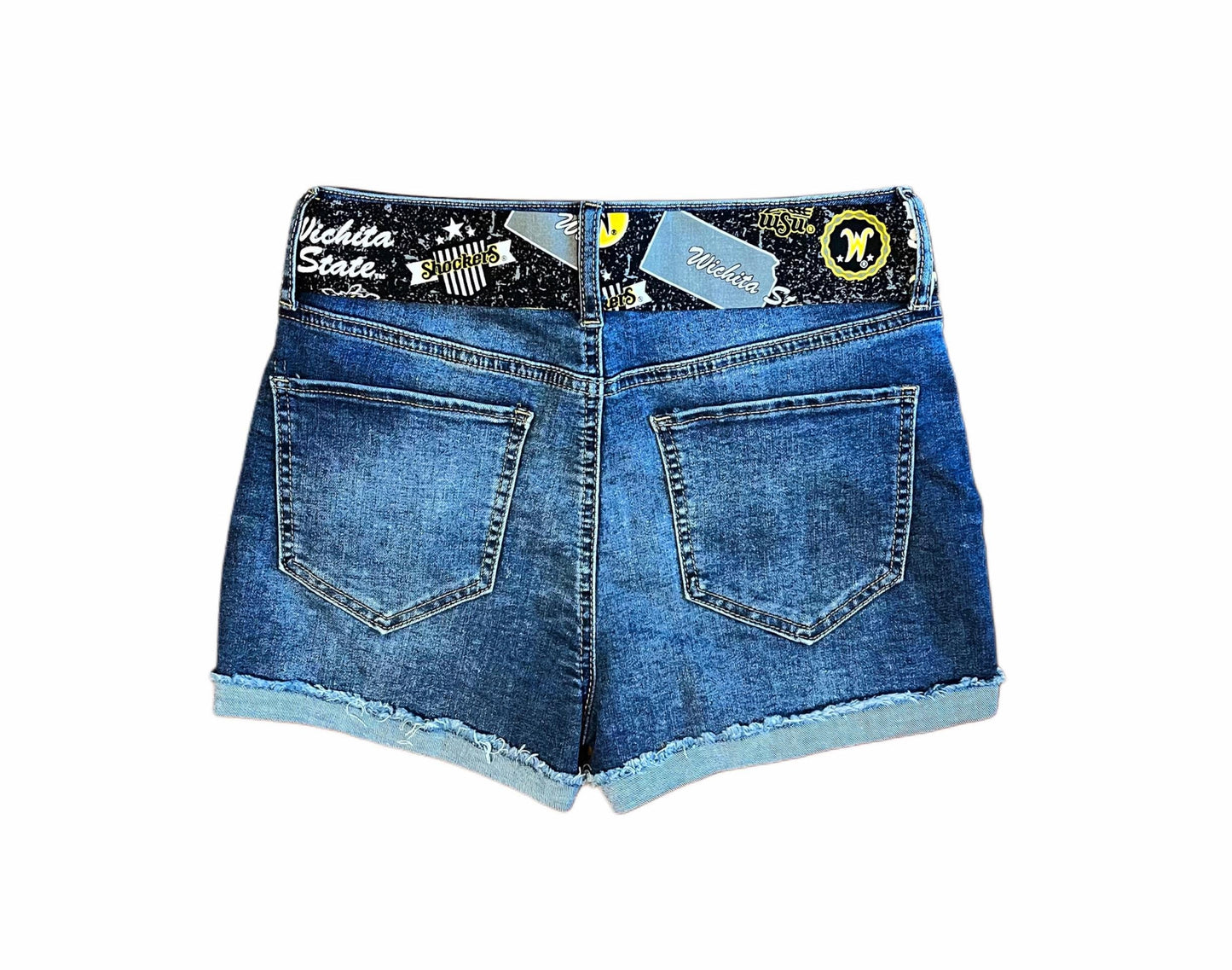 Wichita State Sash Belt, WSU Tailgate Outfit, WSU Shockers Game Day Outfit, Wichita State Tailgate Party, Shockers Tailgate, Satin Swank