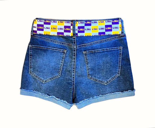 Louisiana State University Sash Belt, LSU Game Day, Louisiana State Tigers Game Day, LSU Tailgate Outfit, LSU Football Geaux Tigers Football