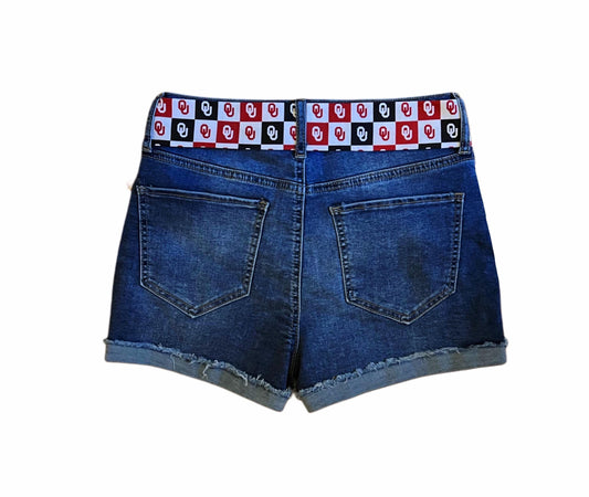 OU Sash Belt, Oklahoma Tailgate Outfit, Oklahoma Game Day Outfit, OU Tailgate Party, Sooners Game Day, Oklahoma Sooners Tailgate OU Game Day