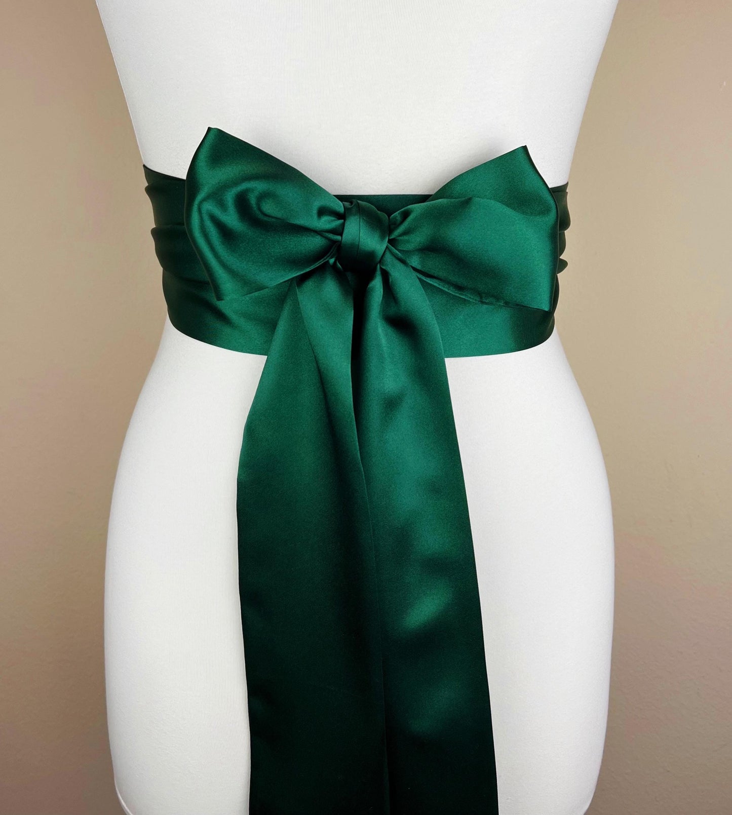 Hunter Green Sash, Hunter Satin Sash, Obi Belt, Hunter Green Satin Sash, Hunter Green Wedding Sash, Bridal Sash Bridesmaid Sash, Satin Swank