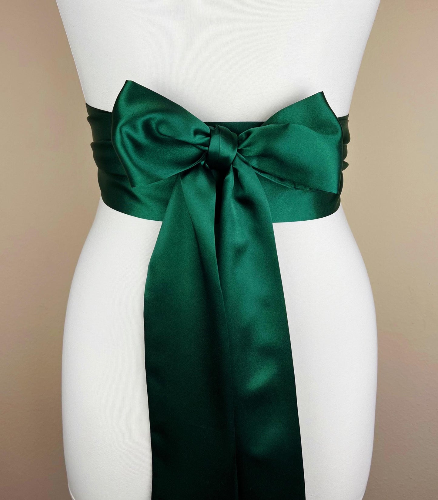 Hunter Green Sash, Hunter Satin Sash, Obi Belt, Hunter Green Satin Sash, Hunter Green Wedding Sash, Bridal Sash Bridesmaid Sash, Satin Swank