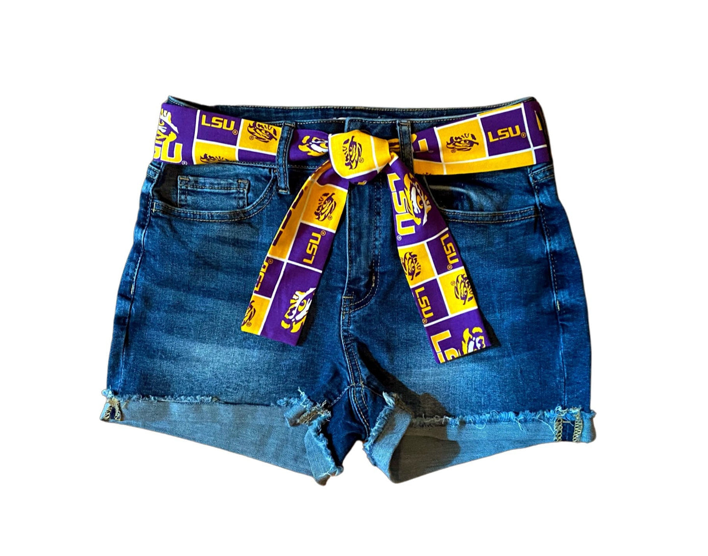 LSU Sash Belt, College Logo Sash Belt, Tailgate Party, Game Day Gear, Texas Tech + More Colleges, Game Day Outfit, Grad Gift, Satin Swank