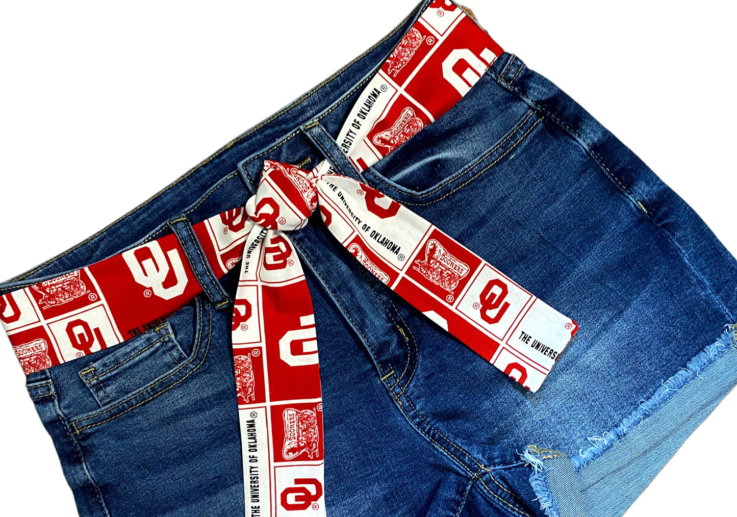 OU Sash Belt, OU Tailgate Outfit, University of Oklahoma Game Day Outfit, OU Tailgate Party, Game Day Gear, Game Day Outfit + More Colleges