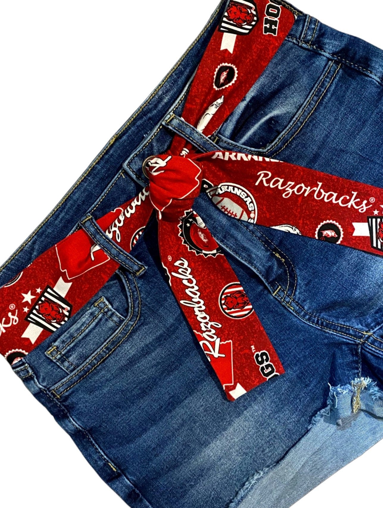 University of Arkansas Sash Belt, Arkansas Razorbacks Tailgate Outfit, Arkansas Game Day Outfit, Tailgate Party, Razorbacks Game Day Clothes