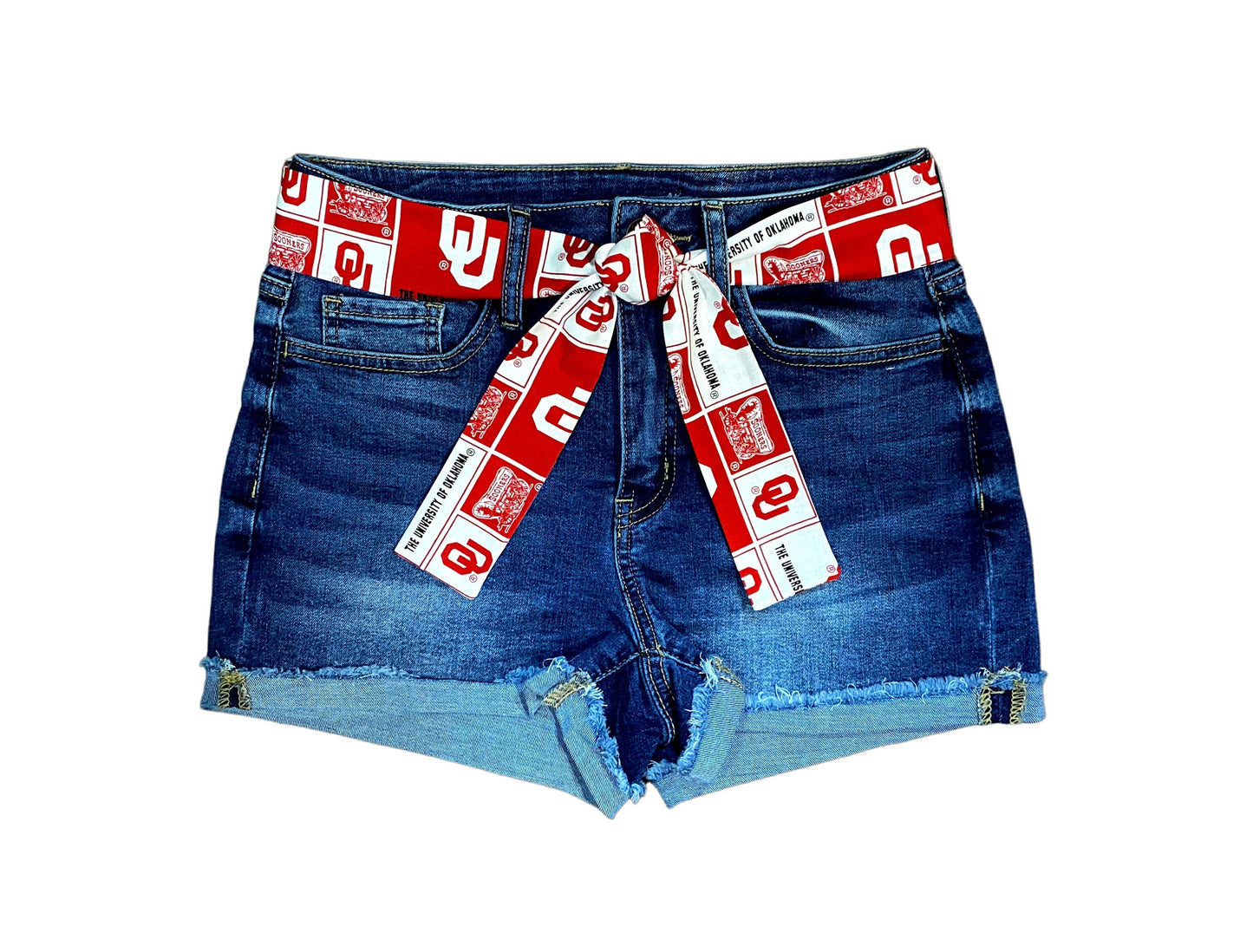 OU Sash Belt, OU Tailgate Outfit, University of Oklahoma Game Day Outfit, OU Tailgate Party, Game Day Gear, Game Day Outfit + More Colleges