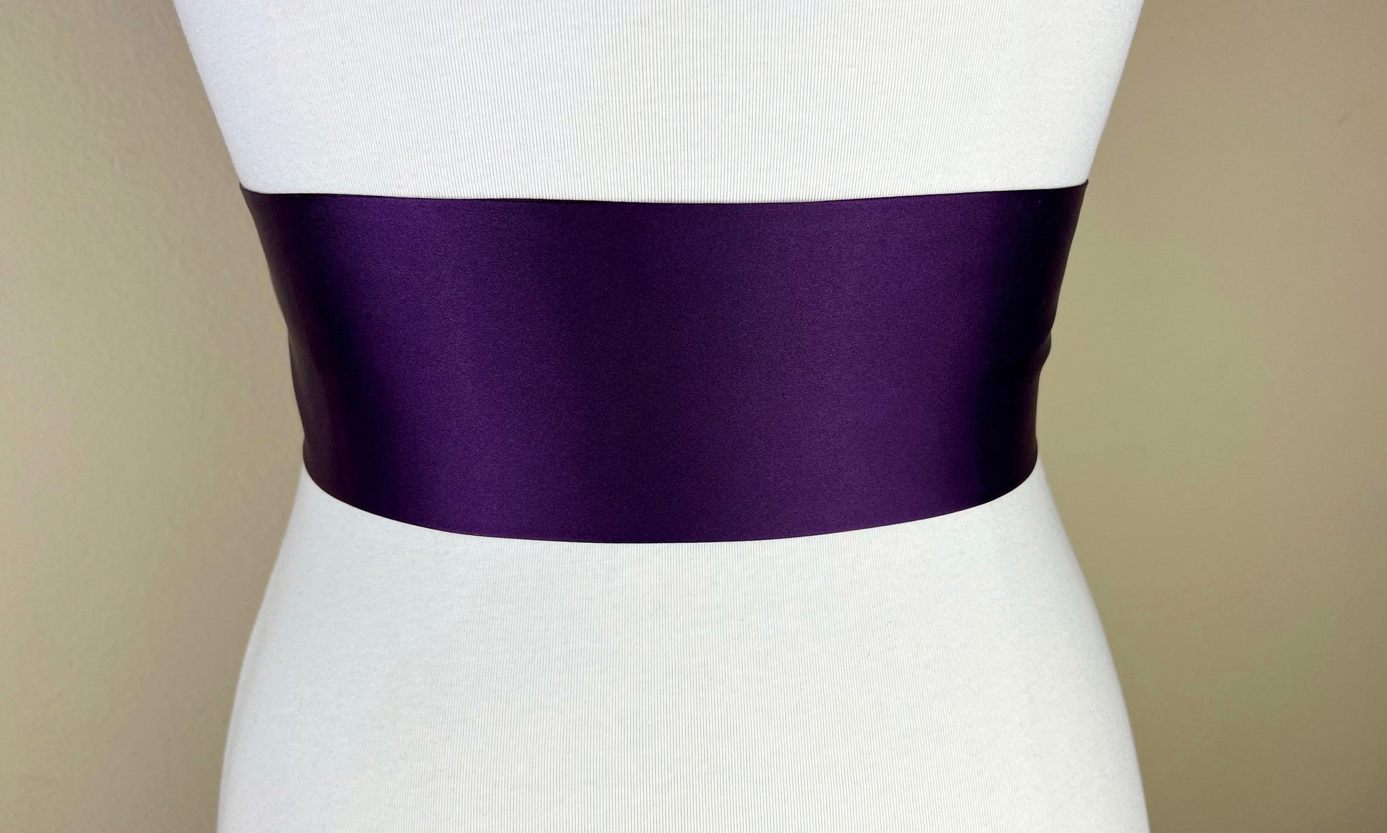 Plum Satin Sash, Plum Sash Belt, Wide Plum Wedding Dress Sash, Eggplant Sash, Dark Plum Bridal Sash Belt, Plum Bridesmaid Sash, Satin Swank